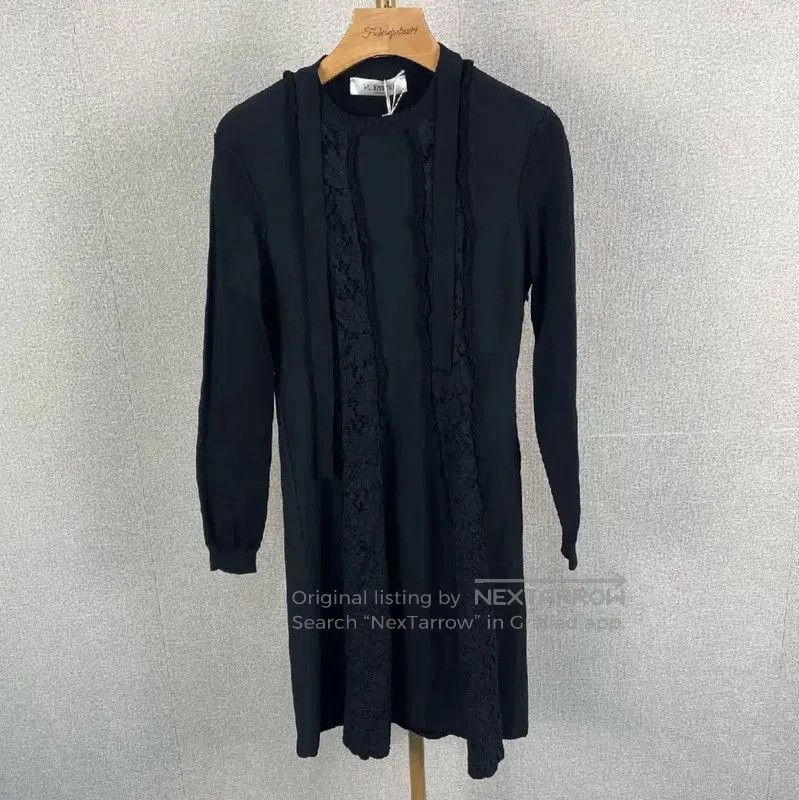 Valentino Valentino Black Long Sleeve Women's Dress . Size M / US 6-8 / IT 42-44 - 2 Thumbnail