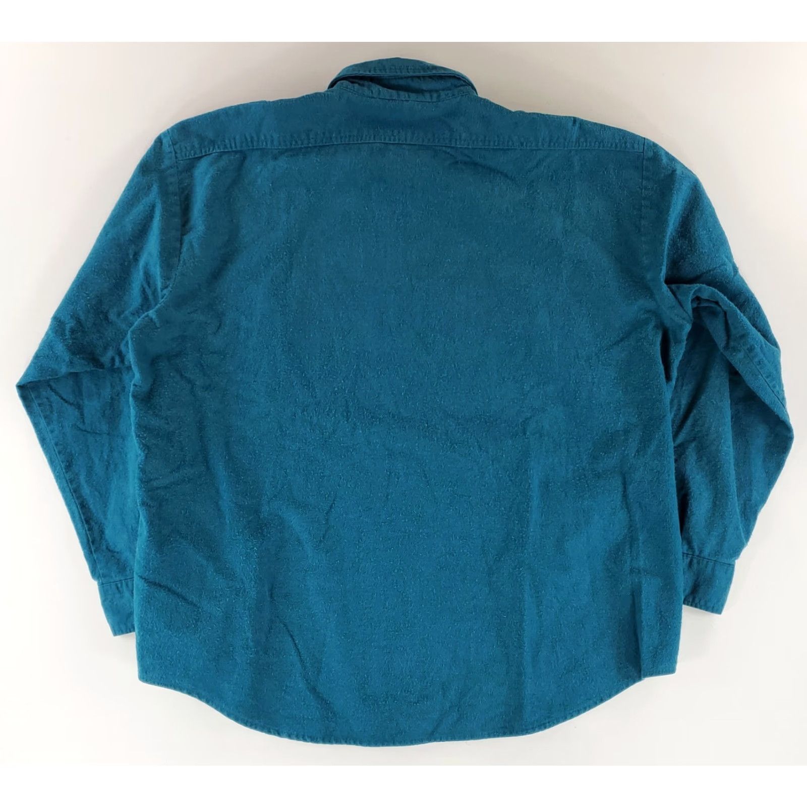 Vintage VINTAGE Five Brother Shirt Green Long Sleeve 2XL Chamois Button Up Mens 70s 80s Size US XXL / EU 58 / 5 - 5 Thumbnail