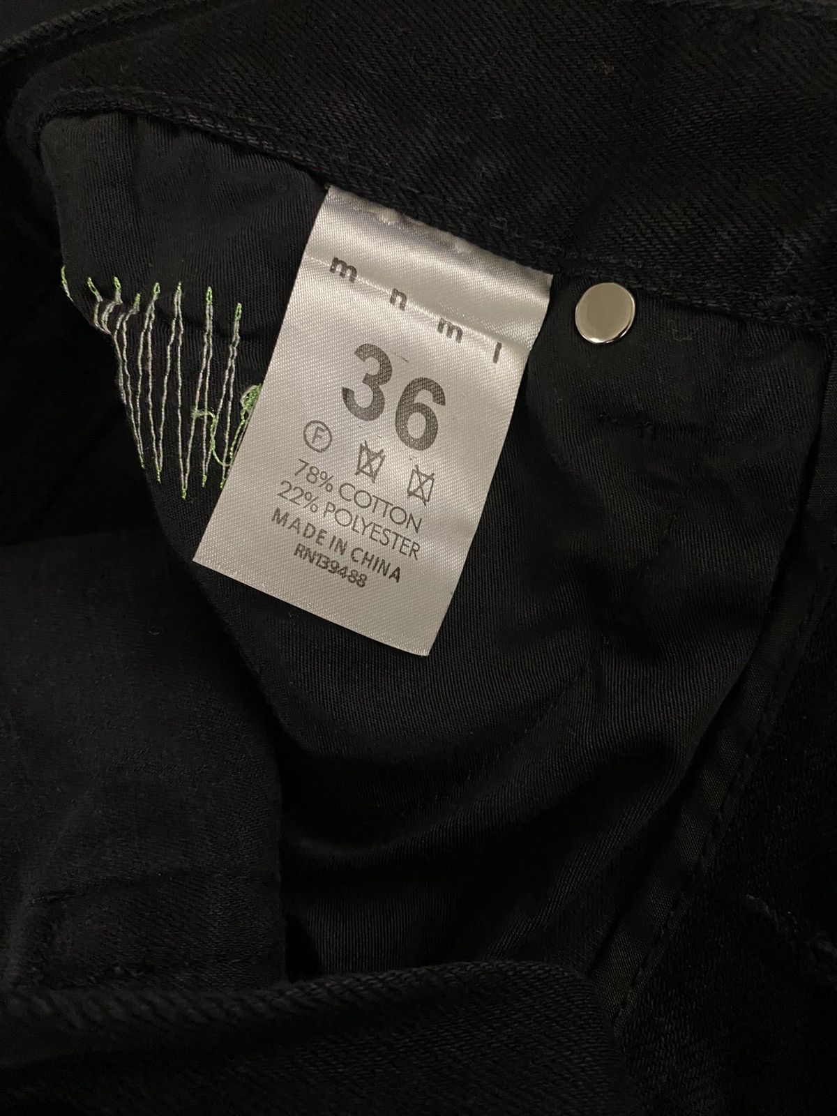 MNML MNML Distressed Jeans Size US 36 / EU 52 - 3 Thumbnail