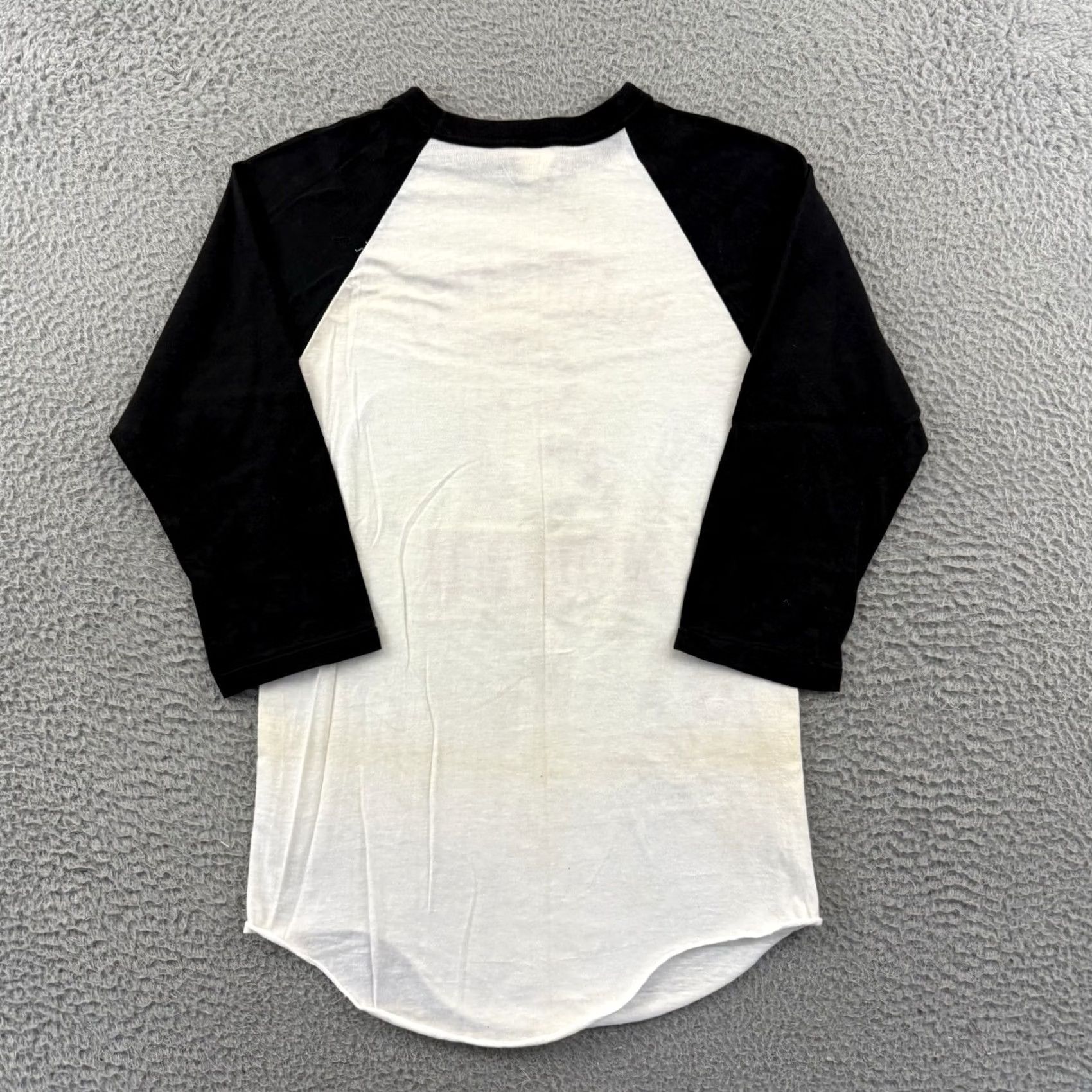 Vintage VINTAGE Dayton Ohio Blackhawks Shirt Adult Small White Raglan 70s Military USA Size US S / EU 44-46 / 1 - 7 Thumbnail