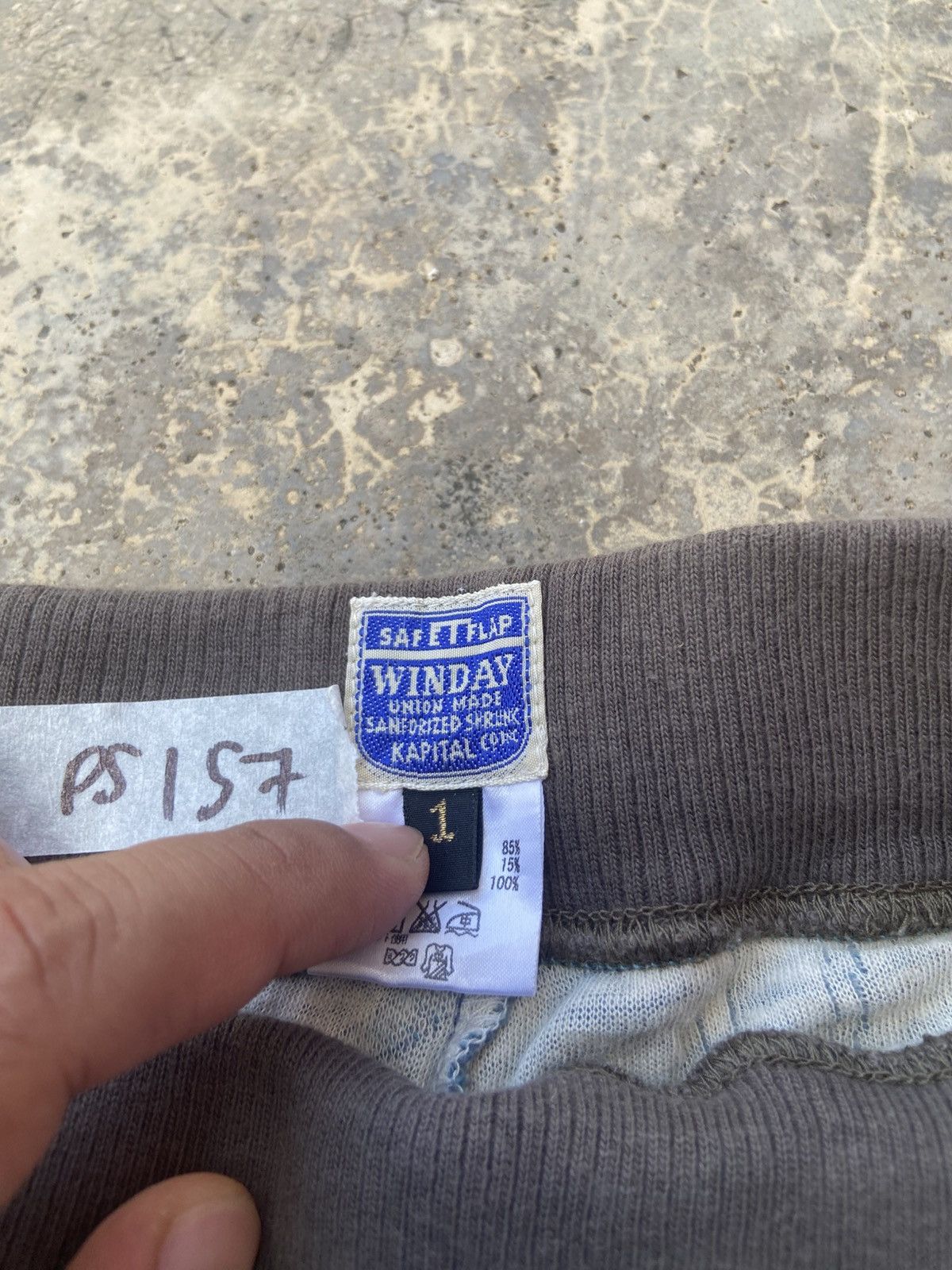 Kapital Kapital Windday SafetyFlap Pants Japan Made Art Pattern Knit Size US 26 / EU 42 - 5 Thumbnail