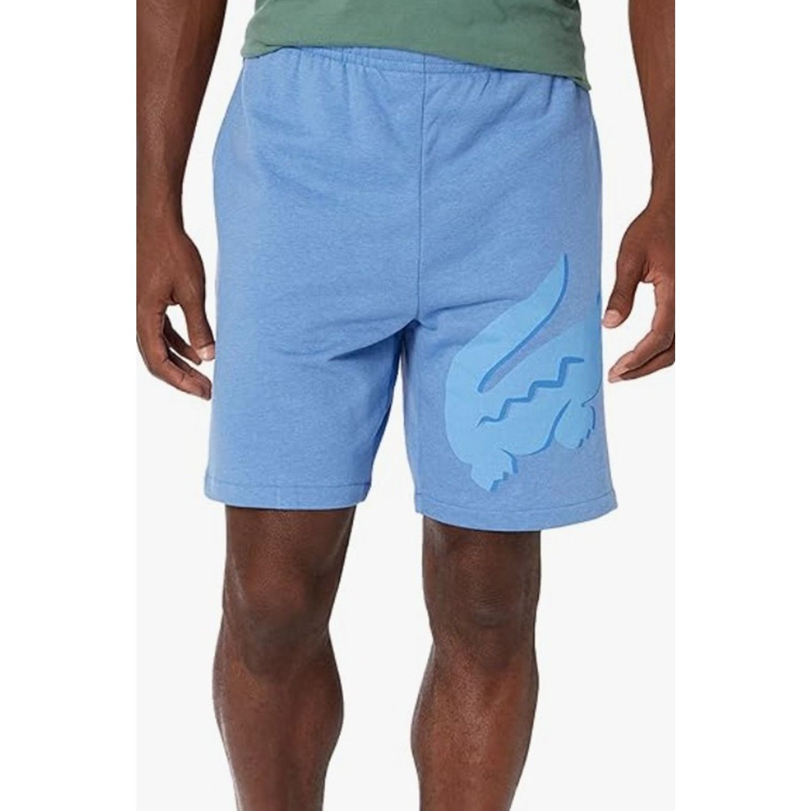Lacoste Lacoste Men's Large Summer Croc Shorts Heather Air M Size US 31 - 1 Thumbnail