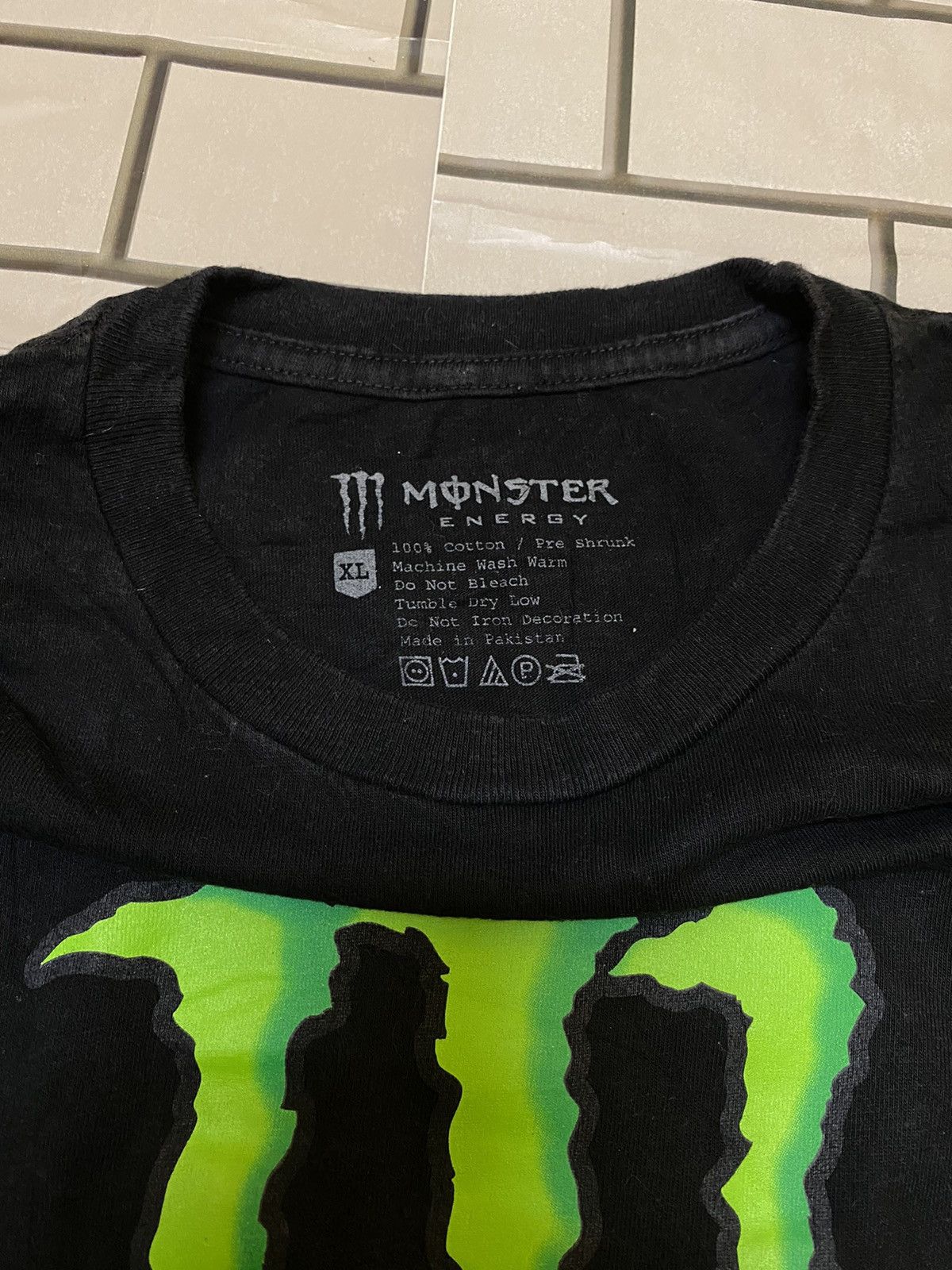 Vintage Vintage y2k Monster Energy Size US XL / EU 56 / 4 - 10 Thumbnail