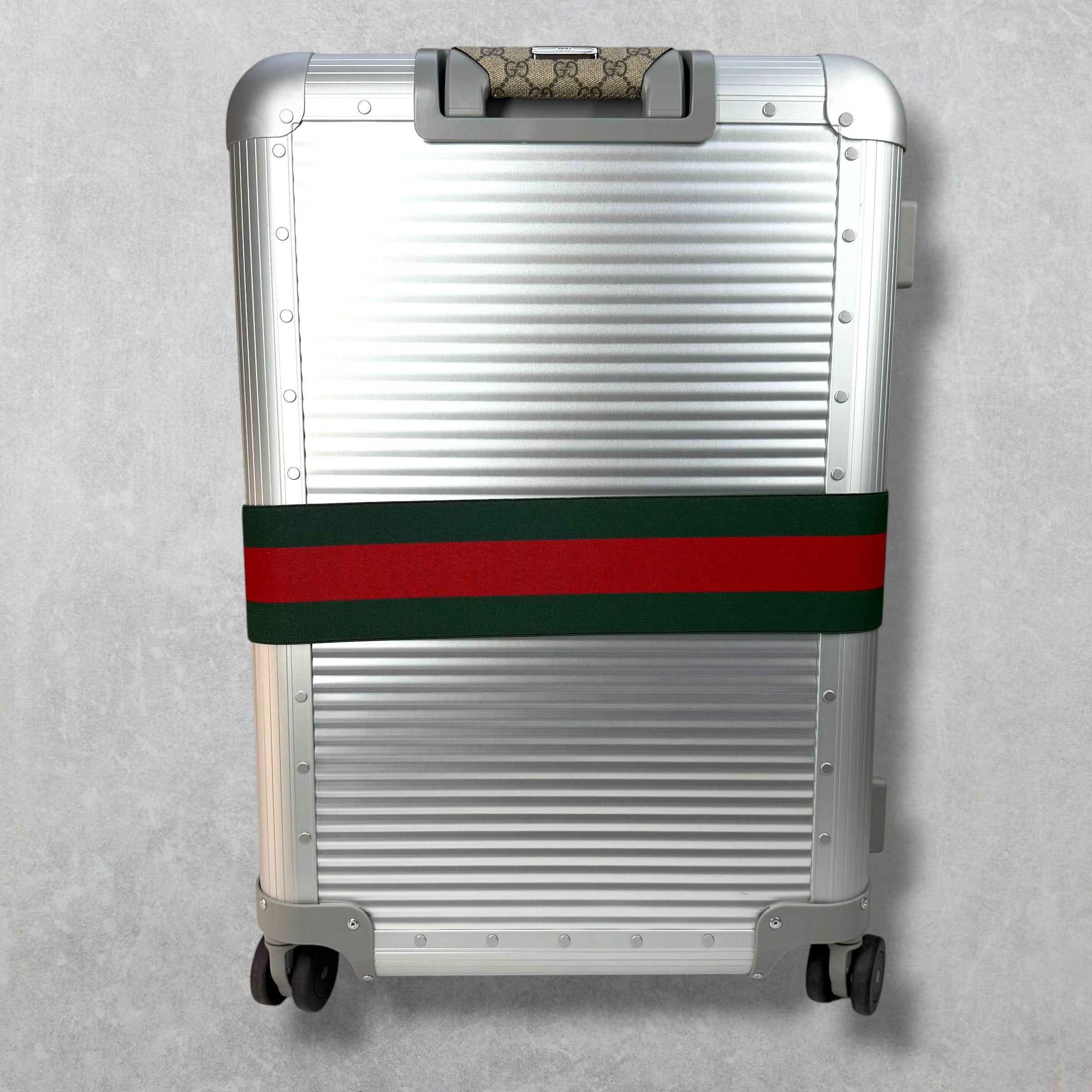 Gucci Gucci Aluminum Web Medium Cabin Plus Luggage Size ONE SIZE - 3 Thumbnail