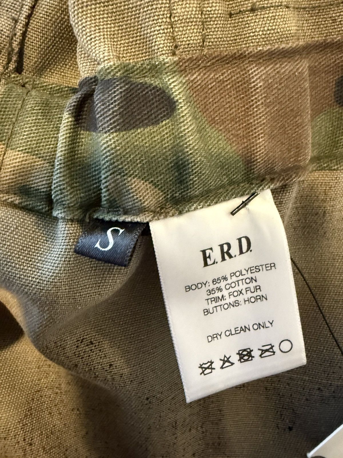 Enfants Riches Deprimes FOX TAIL CAMO PARKA (SUPER RARE) Size US S / EU 44-46 / 1 - 3 Thumbnail
