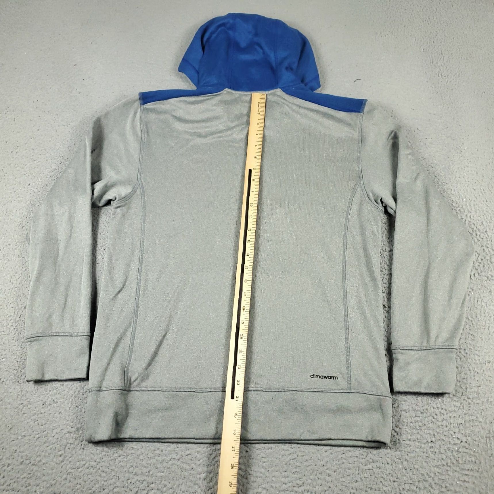 Adidas Adidas Hoodie Mens Medium Gray Casual Pullover Sweatshirt Size US M / EU 48-50 / 2 - 5 Thumbnail