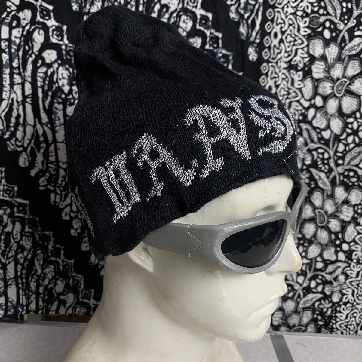If Six Was Nine × Le Grande Bleu (L.G.B.) × Vanson Leathers 2000s y2k vanson leathers embroidery skullism beanie hats Size ONE SIZE - 6 Thumbnail