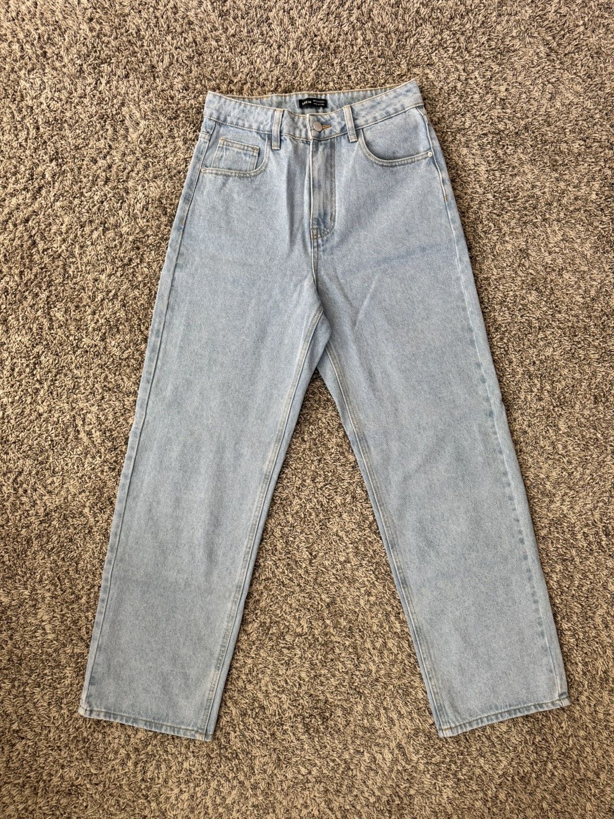 Shein Shein Straight Leg Denim Jeans Size 30" / US 8 / IT 44 - 1 Thumbnail