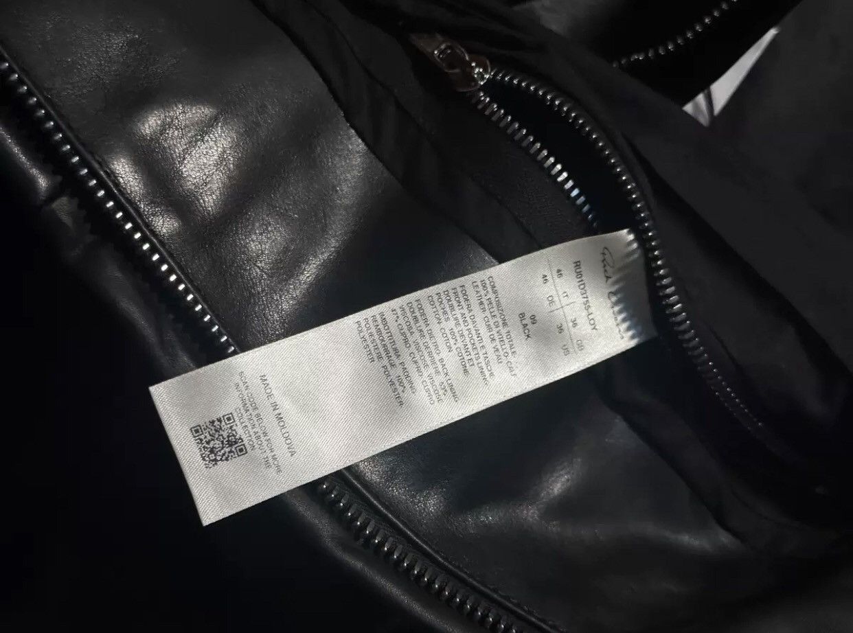 Rick Owens RICK OWENS calf leather jacket 2412-Nextarrow Size US S / EU 44-46 / 1 - 6 Thumbnail