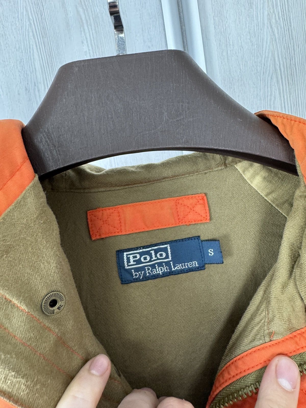 Polo Ralph Lauren Polo Ralph Lauren vintage orange dirty style talon jacket Size US S / EU 44-46 / 1 - 14 Thumbnail