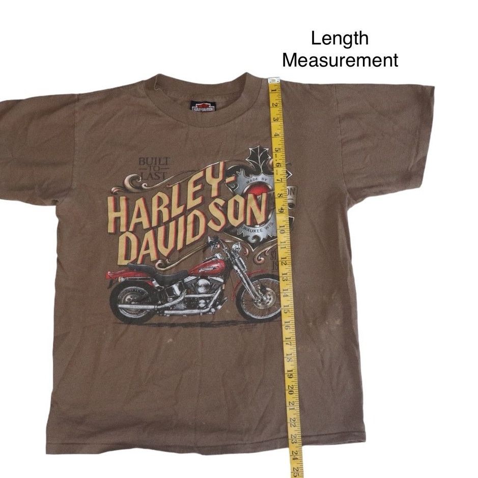 Harley Davidson Vintage 1991 3D Emblem Harley Davidson T-shirt Size Medium Size US M / EU 48-50 / 2 - 3 Thumbnail