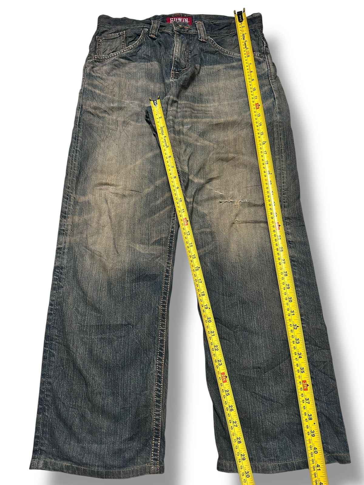 Edwin Edwin Exclusive Vintage Baggy Loose Style With Faded Wash Size US 34 / EU 50 - 13 Thumbnail