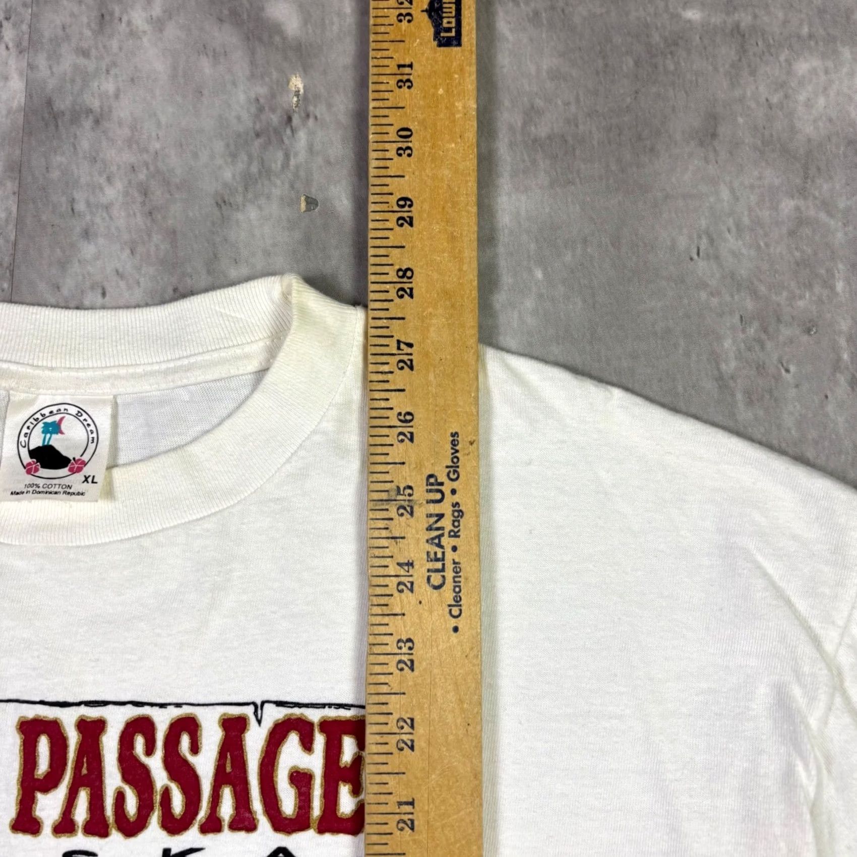 Vintage Vintage Caribbean Dream Inside Passage Alaska Map Shirt XL White 90s Graphic Size US XL / EU 56 / 4 - 5 Thumbnail