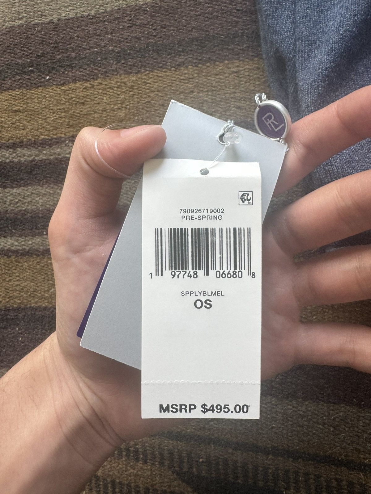 Ralph Lauren Purple Label Cashmere Scarf BNWT Size ONE SIZE - 2 Thumbnail