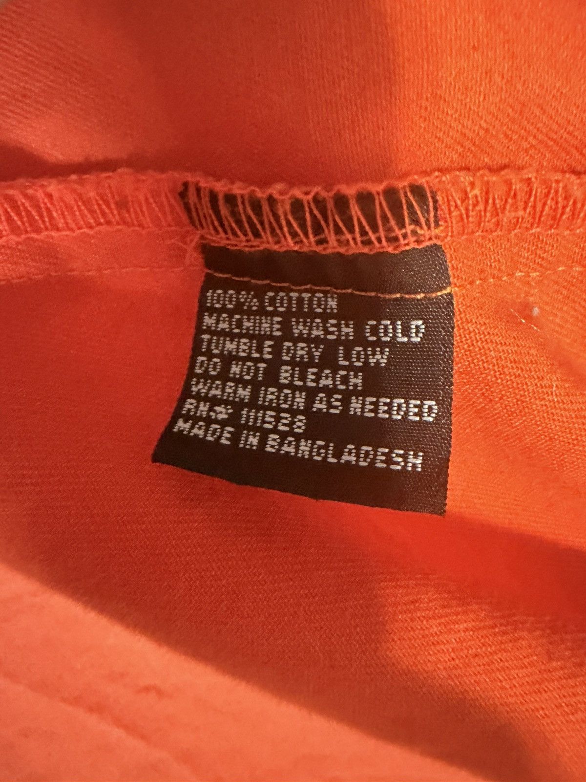 Other VTG Motorcycle Rally Y2K Heritage SC Orange Denim Biker Vest Size US M / EU 48-50 / 2 - 8 Thumbnail