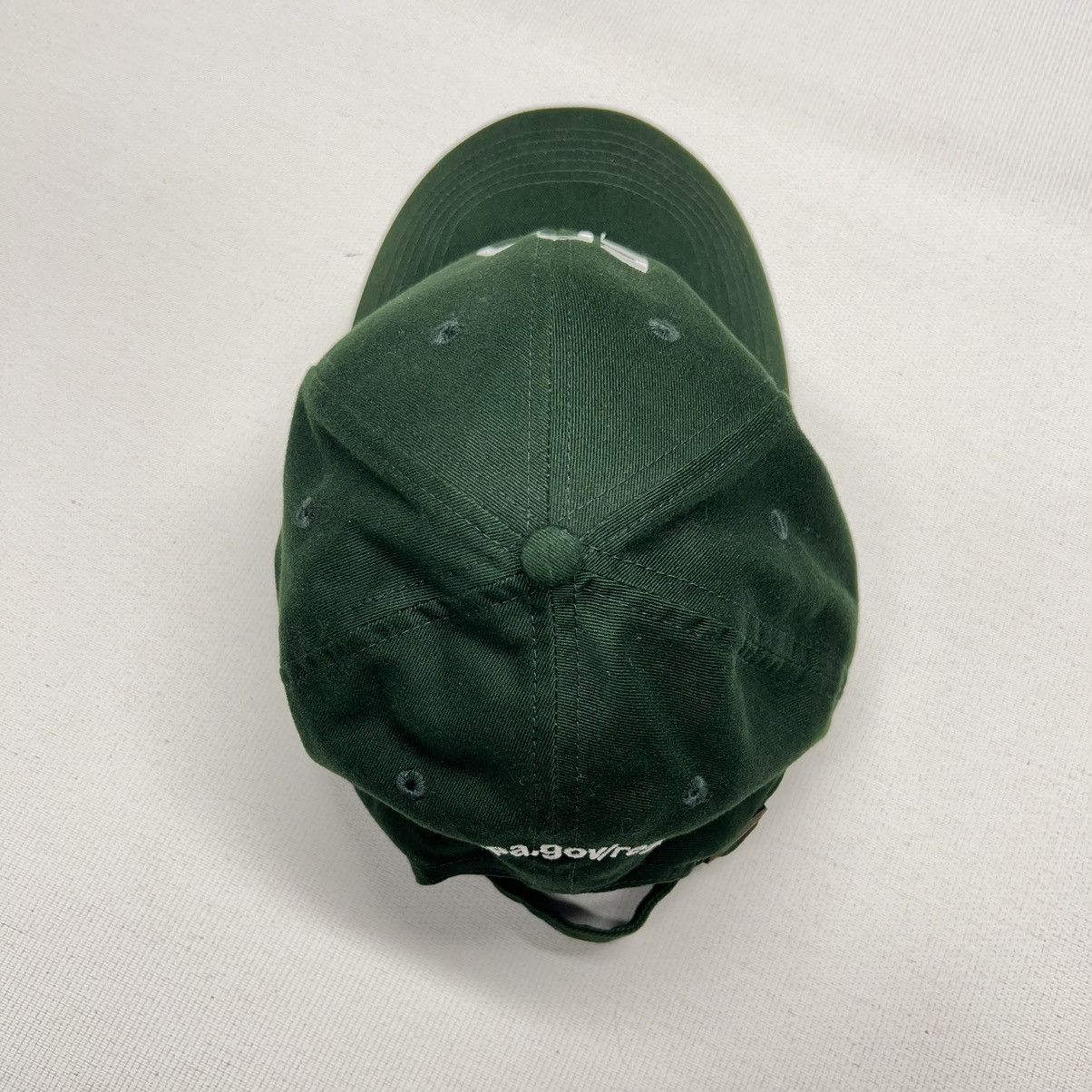 Vintage EPA Hat Cap Green Environmental Nature Animals Strapback Size ONE SIZE - 6 Thumbnail