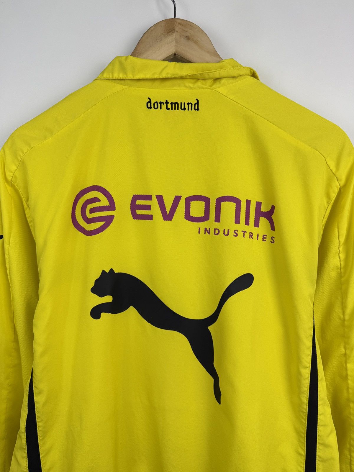 Puma 🇩🇪Vintage 2012 Puma Borussia Dortmund BVB Soccer Track Jacket Size US M / EU 48-50 / 2 - 11 Thumbnail