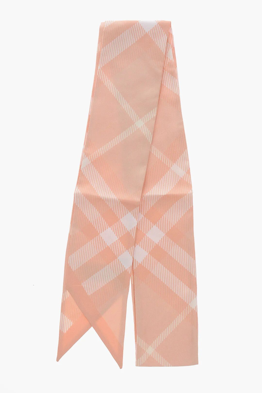 Burberry og1mm0426 Size: OS / Slim Fit Silk Foulard in Orange Size ONE SIZE - 1 Thumbnail