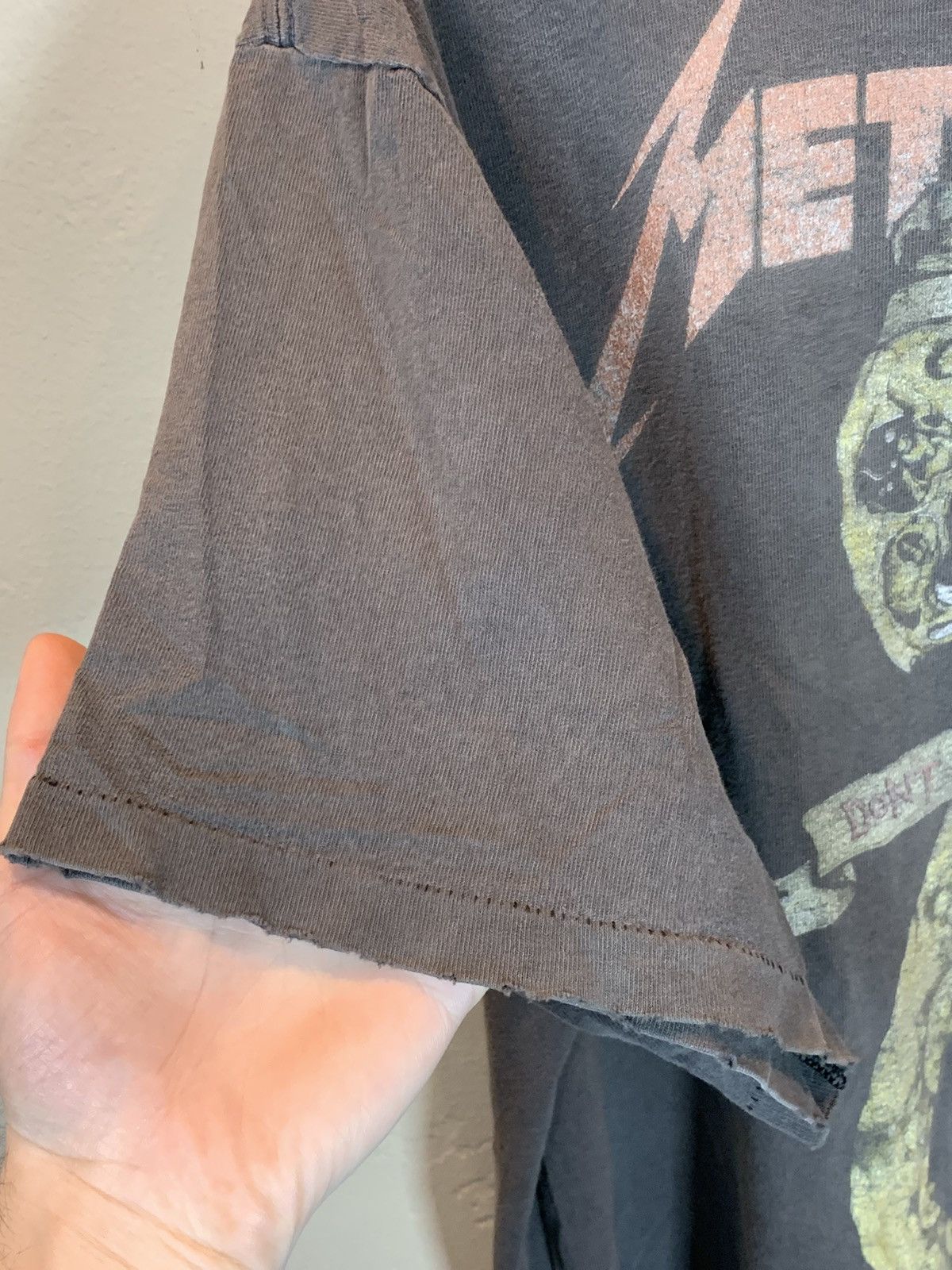 Brockum × Metallica × Vintage RARE* Vintage 1991 Metallica Pushead Don’t Tread On Me Shirt Size US XL / EU 56 / 4 - 6 Thumbnail
