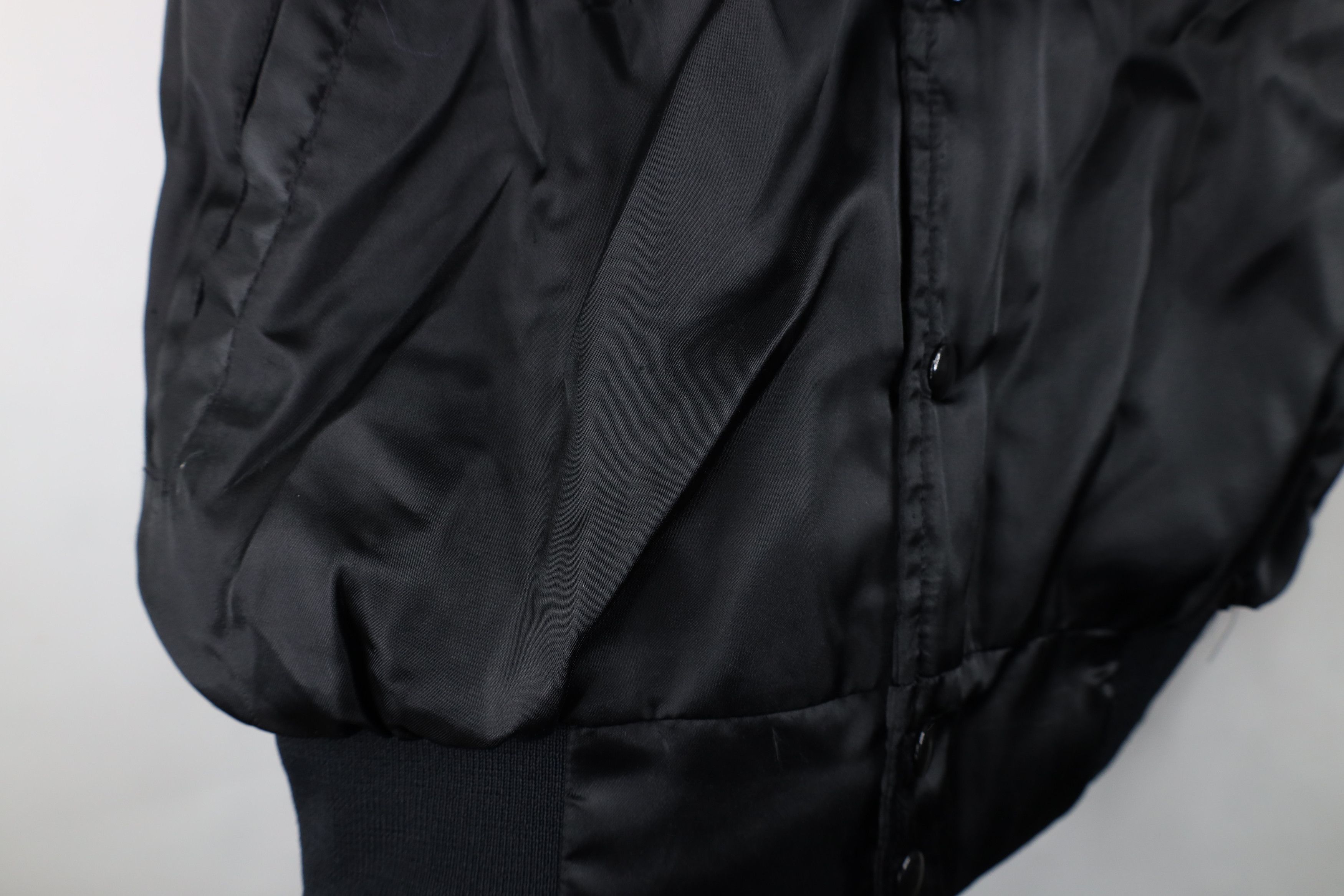 Vintage Vintage 80s Chrysler Hammel Motors Satin Bomber Jacket USA Size L / US 10 / IT 46 - 6 Thumbnail