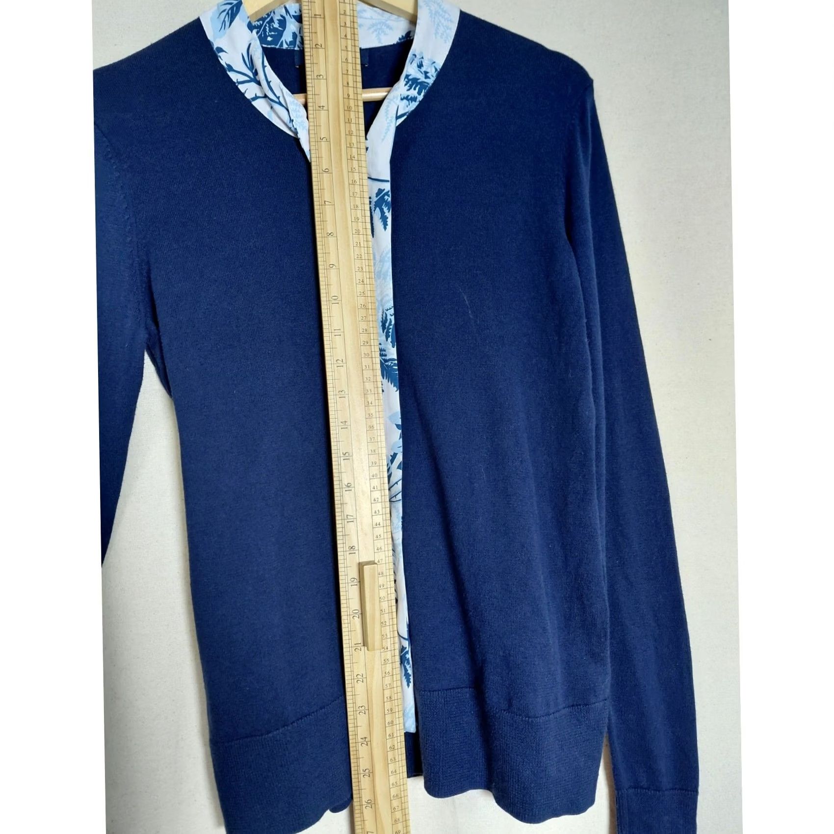 Brooks Brothers Brooks Brothers Sweater S Blue Cotton Solid Knit Women Size S / US 4 / IT 40 - 7 Thumbnail