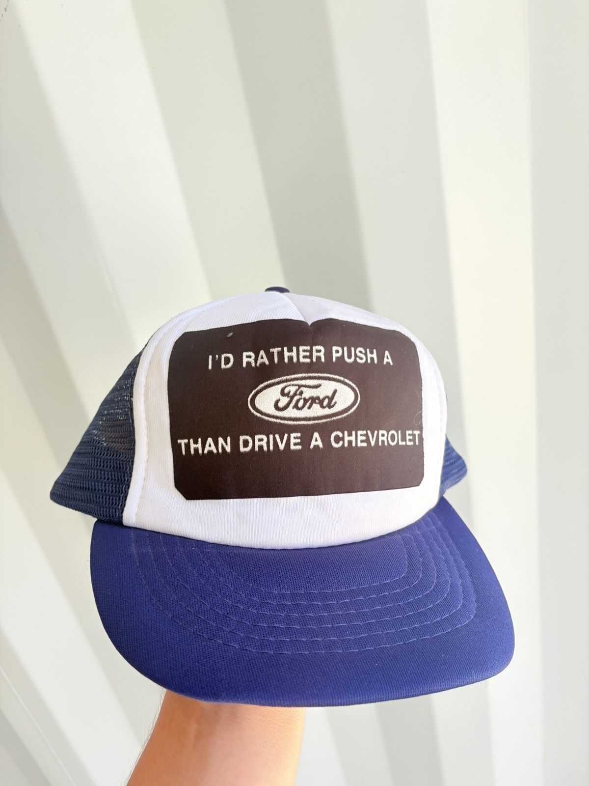 Vintage Ford Faded Distressed Funny Hat ERD GRUNGE WCC