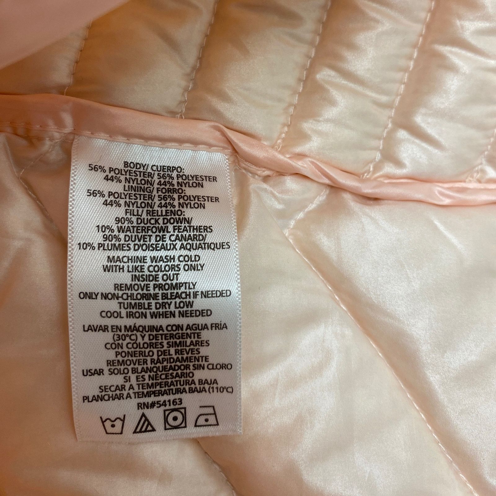 Calvin Klein Calvin Klein puffer 90% premium down vest Medium Peach Size M / US 6-8 / IT 42-44 - 3 Thumbnail