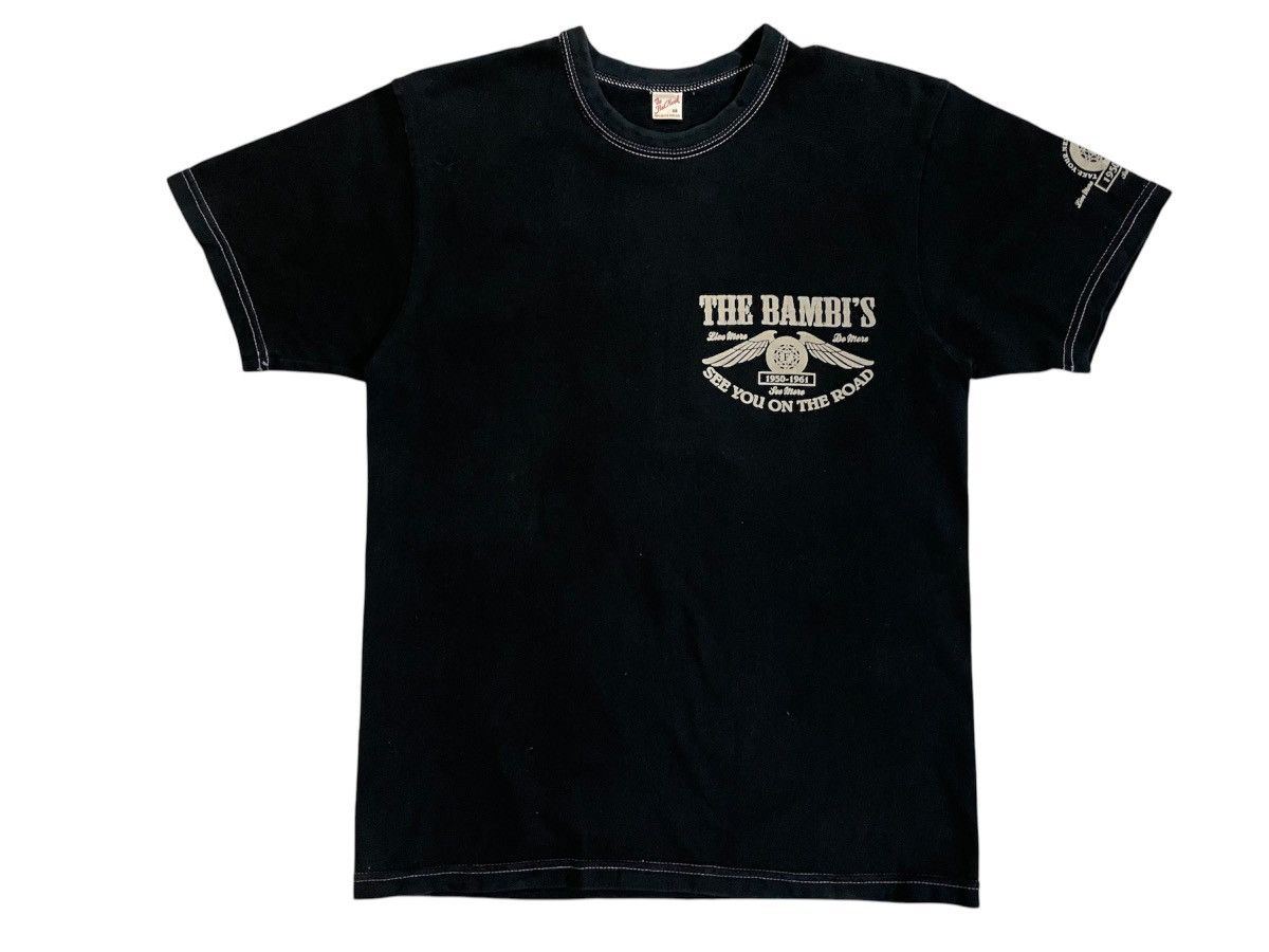 Japanese Brand × The Flat Head The Flat Head Motorcycle Club Tshirt Size US S / EU 44-46 / 1 - 1 Thumbnail