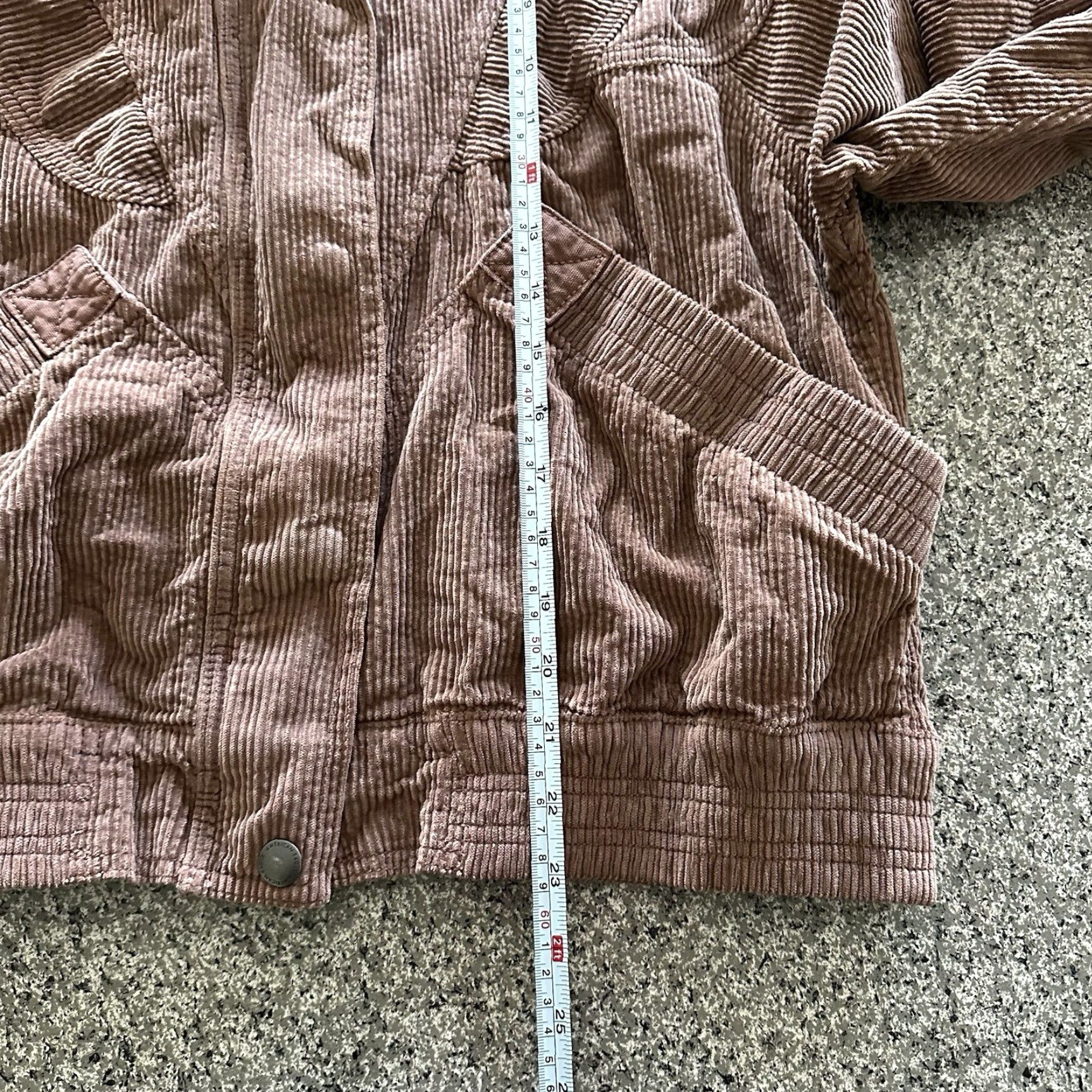 American Eagle Outfitters VINTAGE American Eagle Outfitters Corduroy Bomber Jacket Womens S Brown Retro Pockets Size S / US 4 / IT 40 - 7 Thumbnail