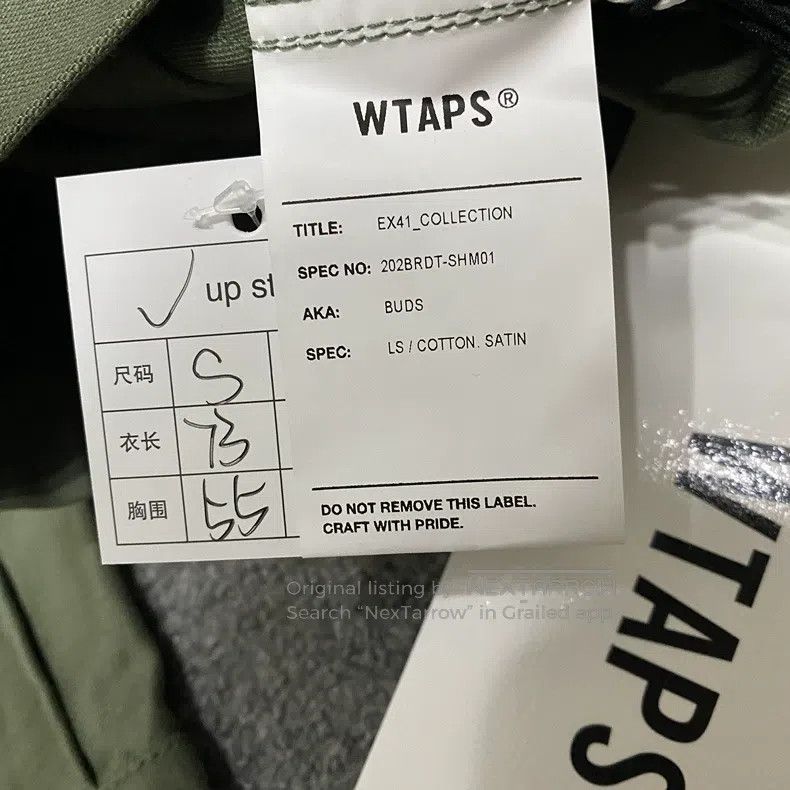 Wtaps Wtaps Two bags of shirts Size US S / EU 44-46 / 1 - 6 Thumbnail