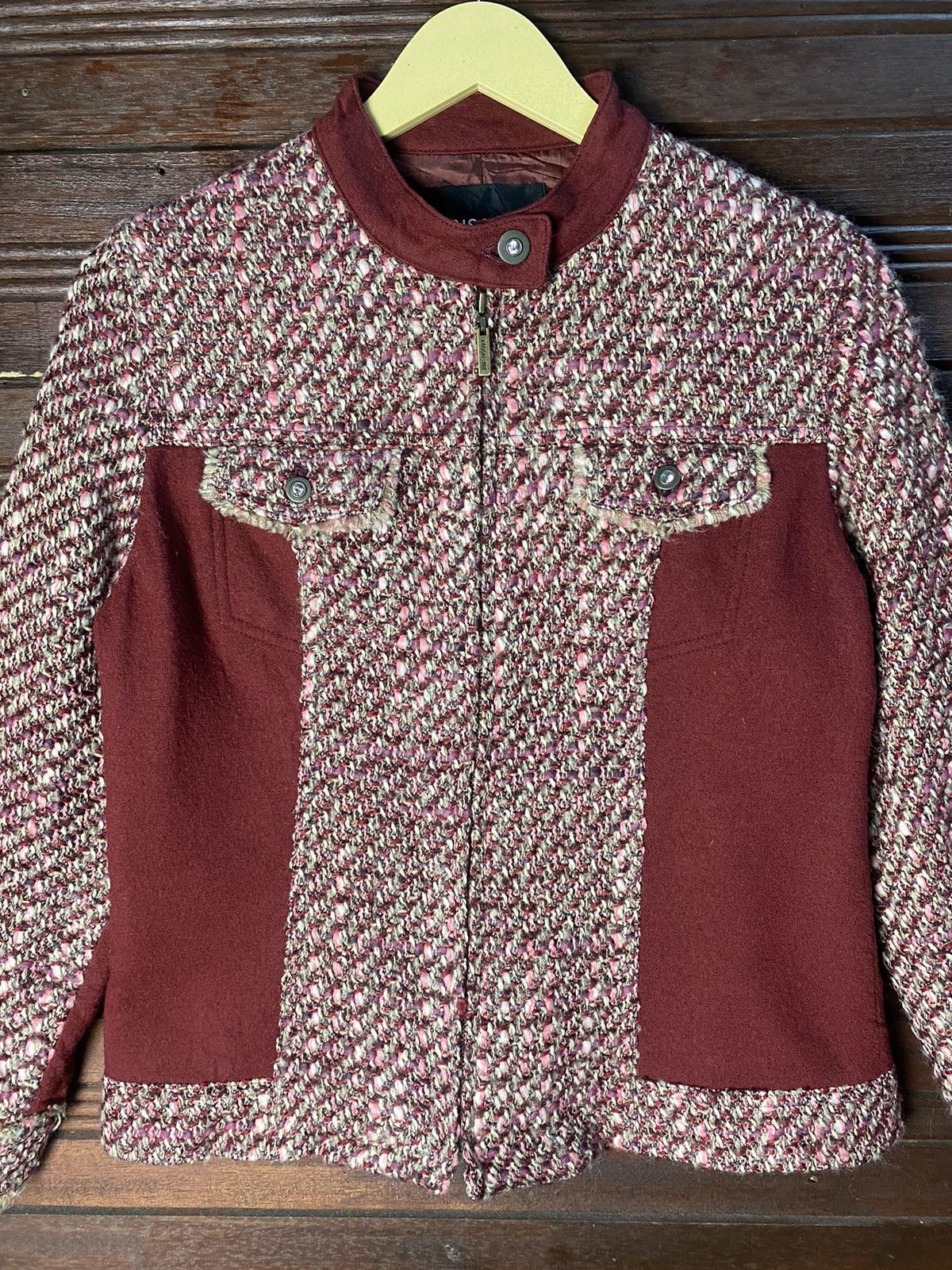 Kansai Yamamoto Kansai Bis Collection Kansai Yamamoto Studio Wool Jacket Size S / US 4 / IT 40 - 3 Thumbnail