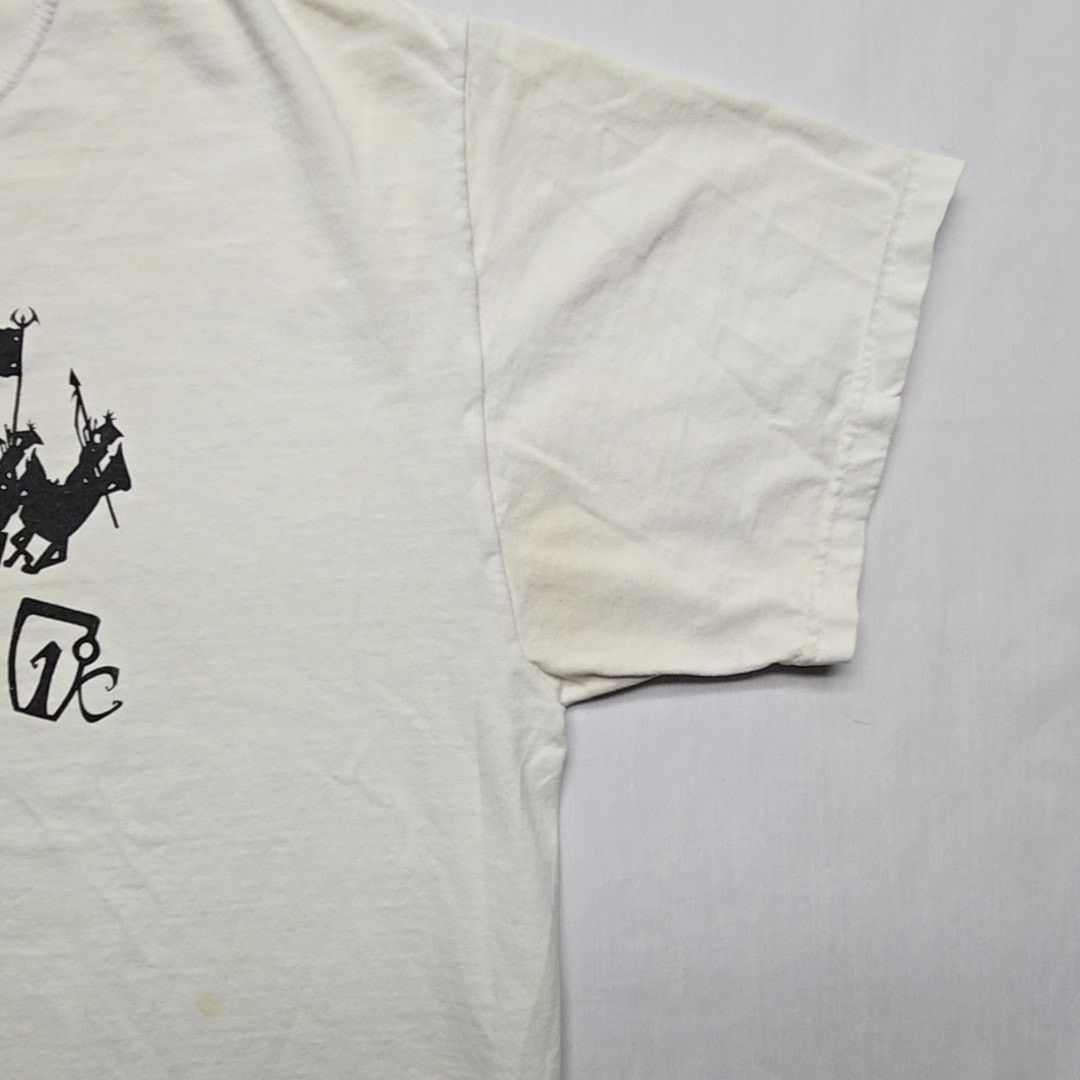 Fruit Of The Loom Vintage Icelantic Skis Graphic Tee Horsemen L White Shirt Size US L / EU 52-54 / 3 - 3 Thumbnail
