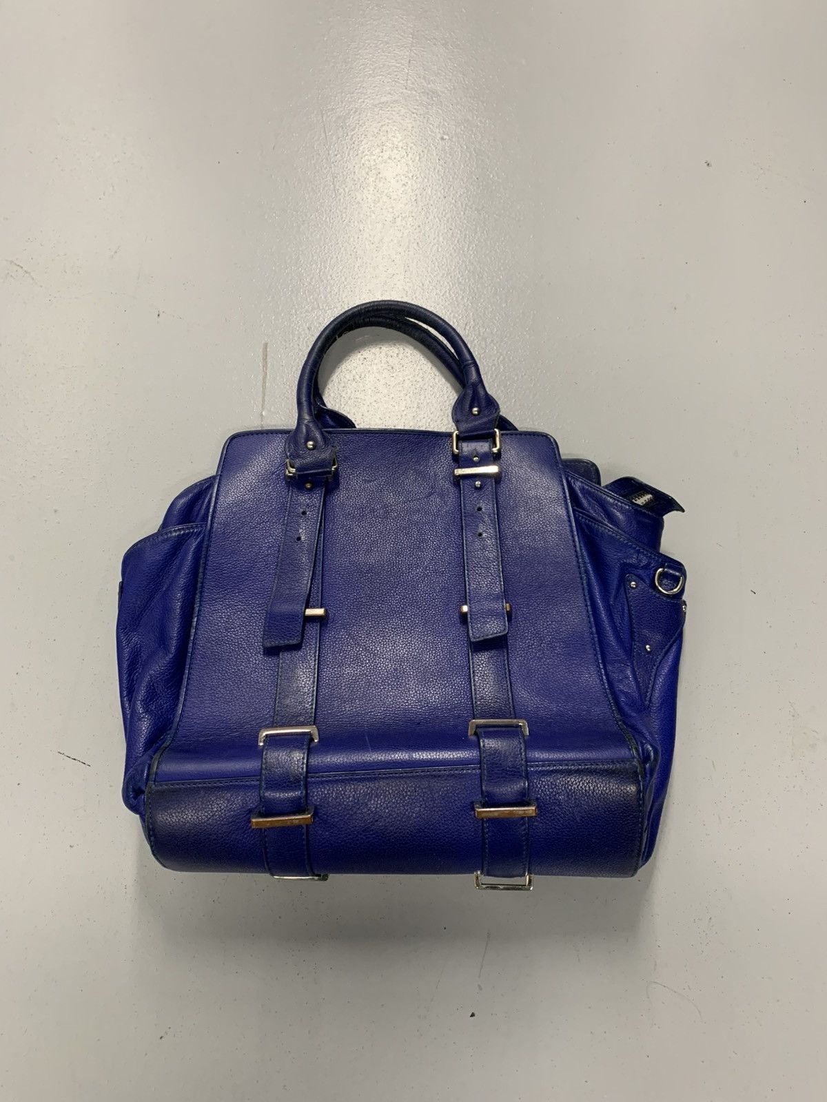 Miss Sixty Vintage Miss Sixty Electric Blue Leather Satchel Size ONE SIZE - 1 Thumbnail