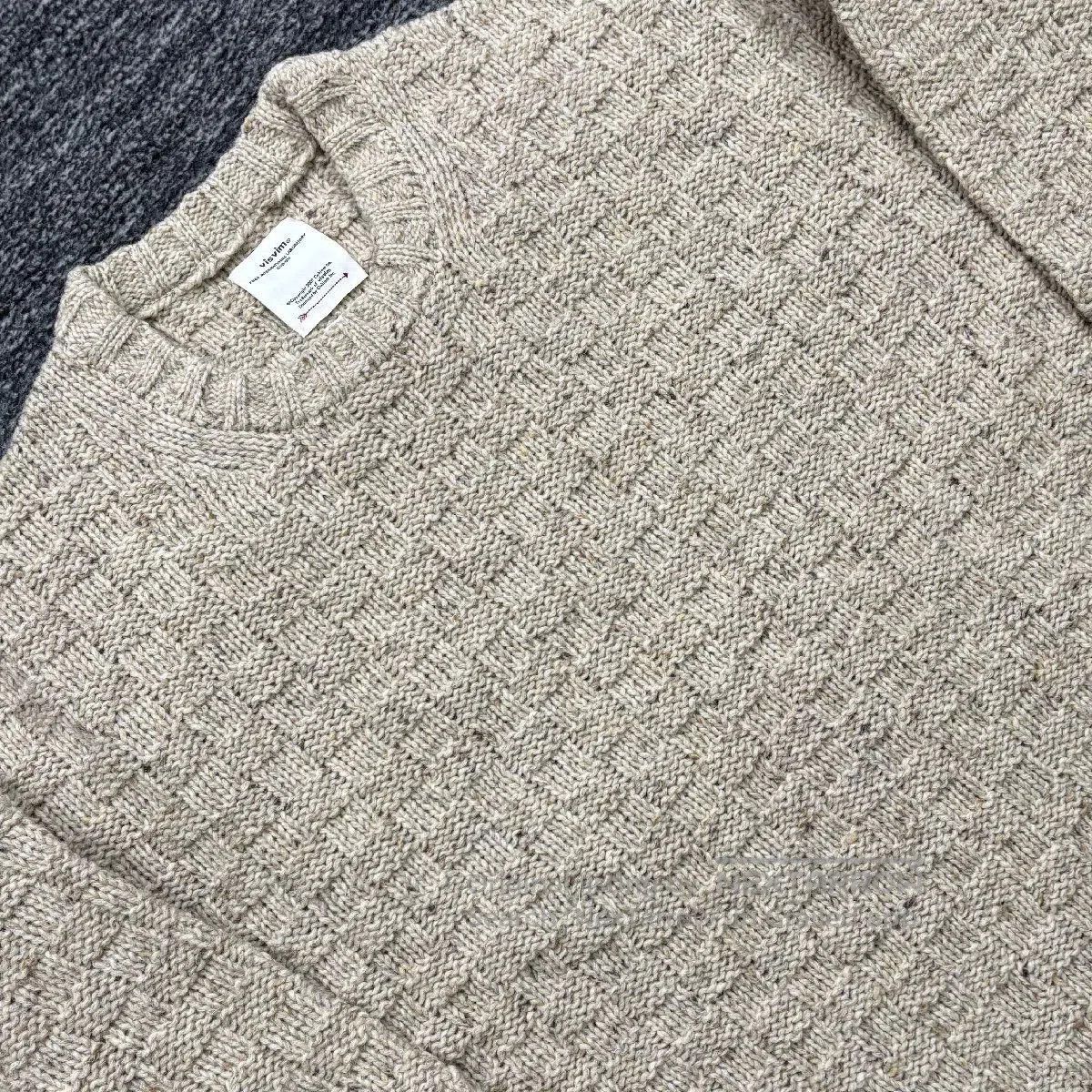 Visvim VISVIM 22AW AMPLUS CREW KNIT BEIGE. Size US L / EU 52-54 / 3 - 2 Thumbnail