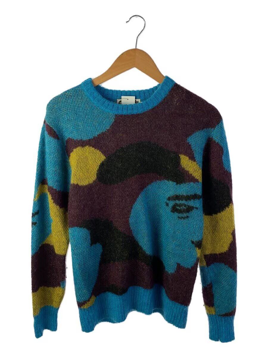 A Bathing Ape Mohair Knit Sweater Multi-Color