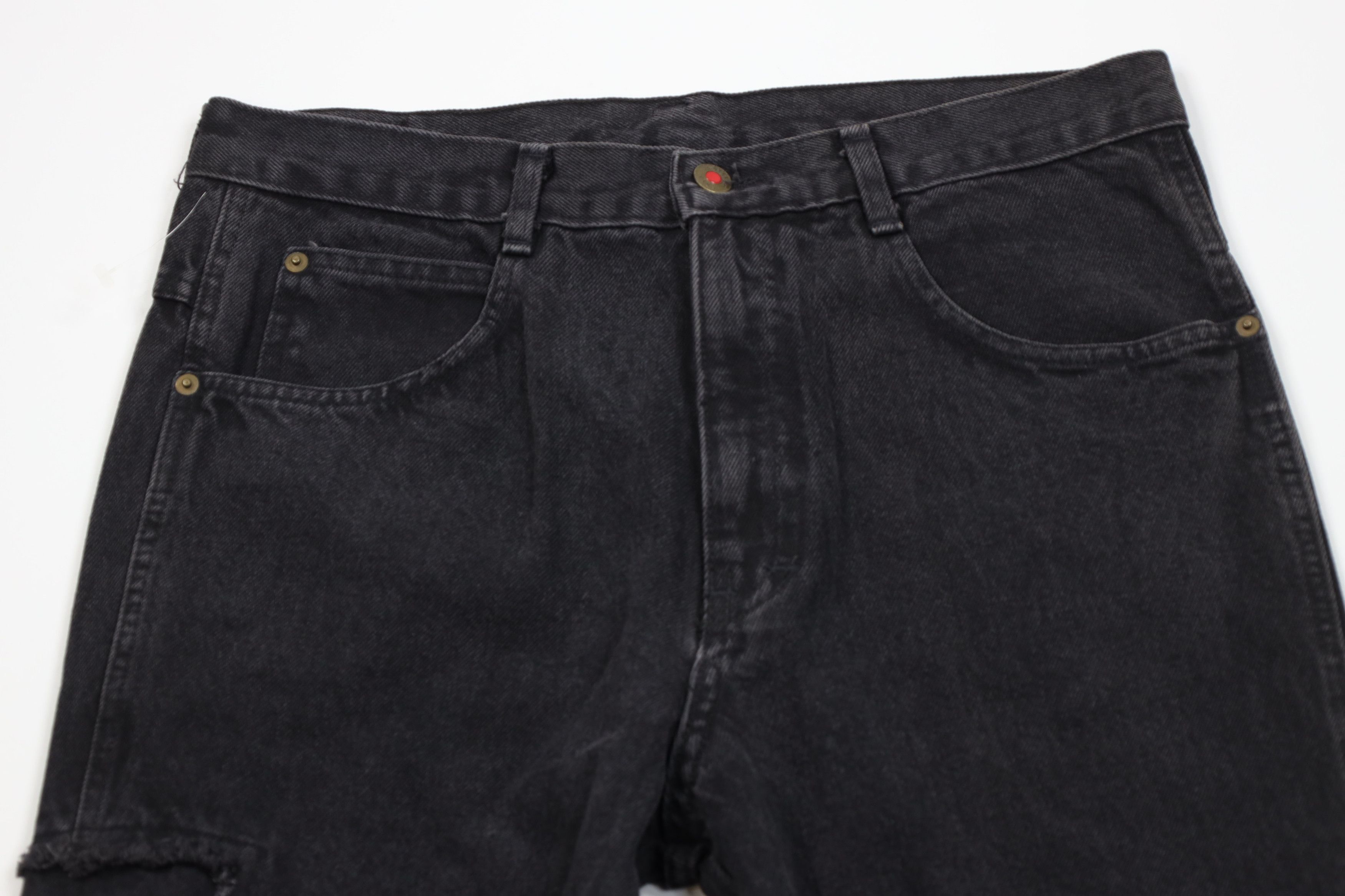 Cadillac Deadstock Vintage 80s 90s Cadillac Straight Leg Jeans USA Size US 34 / EU 50 - 2 Thumbnail