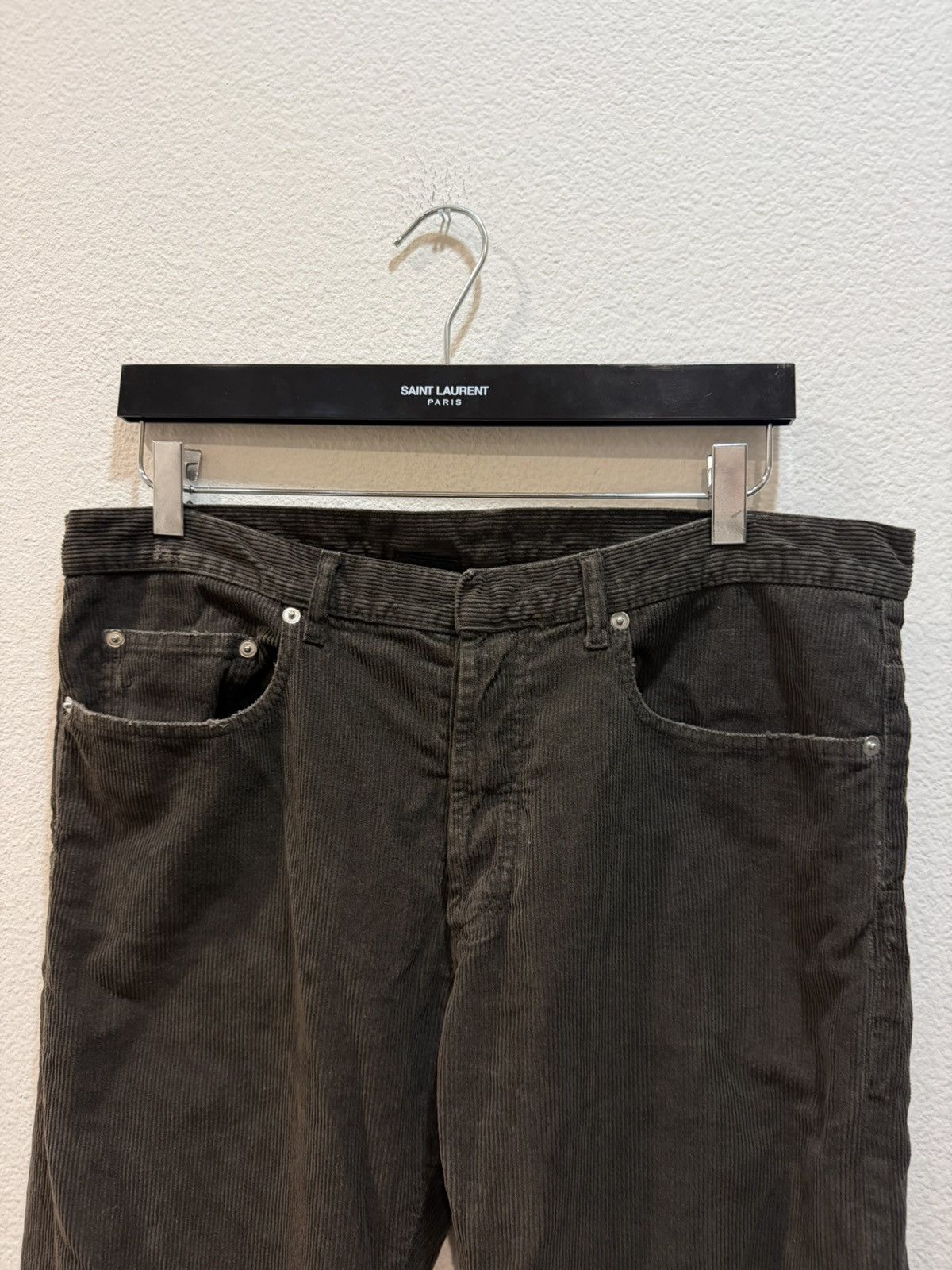 Dior AW05 Bootcut Corduroy Pants 33 Size US 34 / EU 50 - 2 Thumbnail