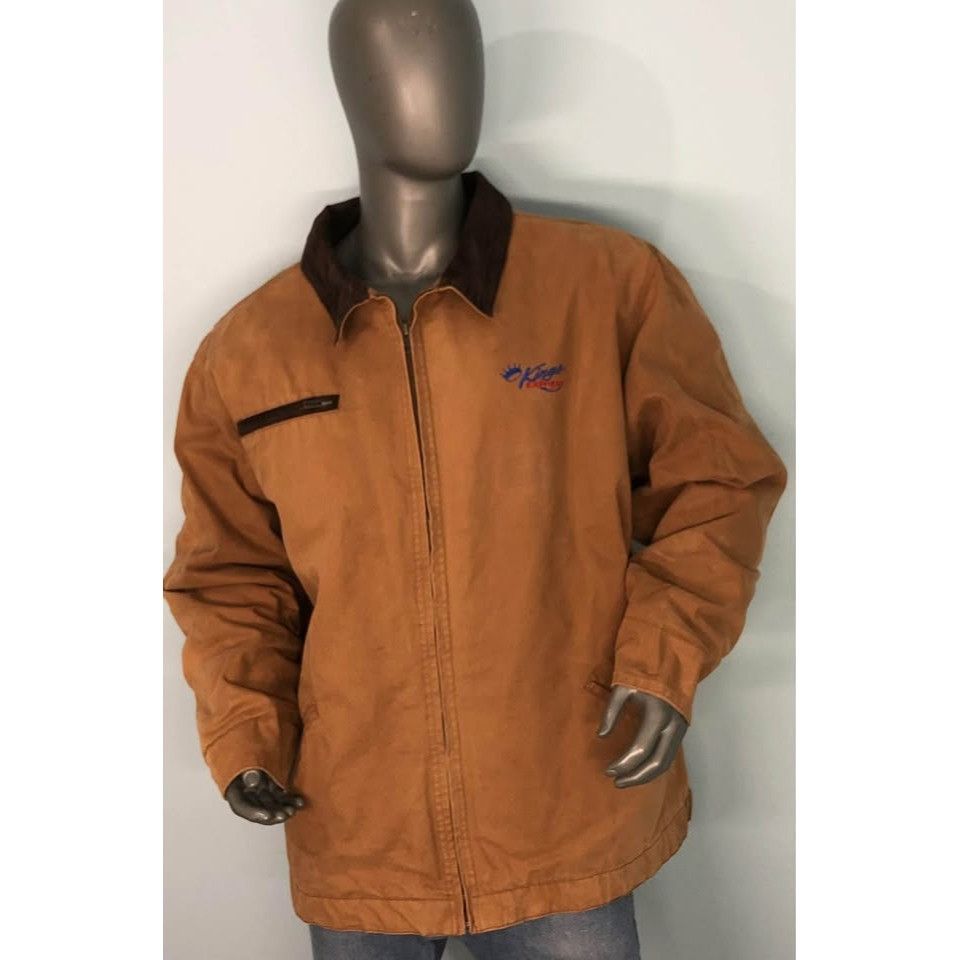 Dunbrooke × Vintage VTG Dunbrooke Jacket XLT Men Heavy Duty, Corduroy Collar Size US XL / EU 56 / 4 - 1 Thumbnail