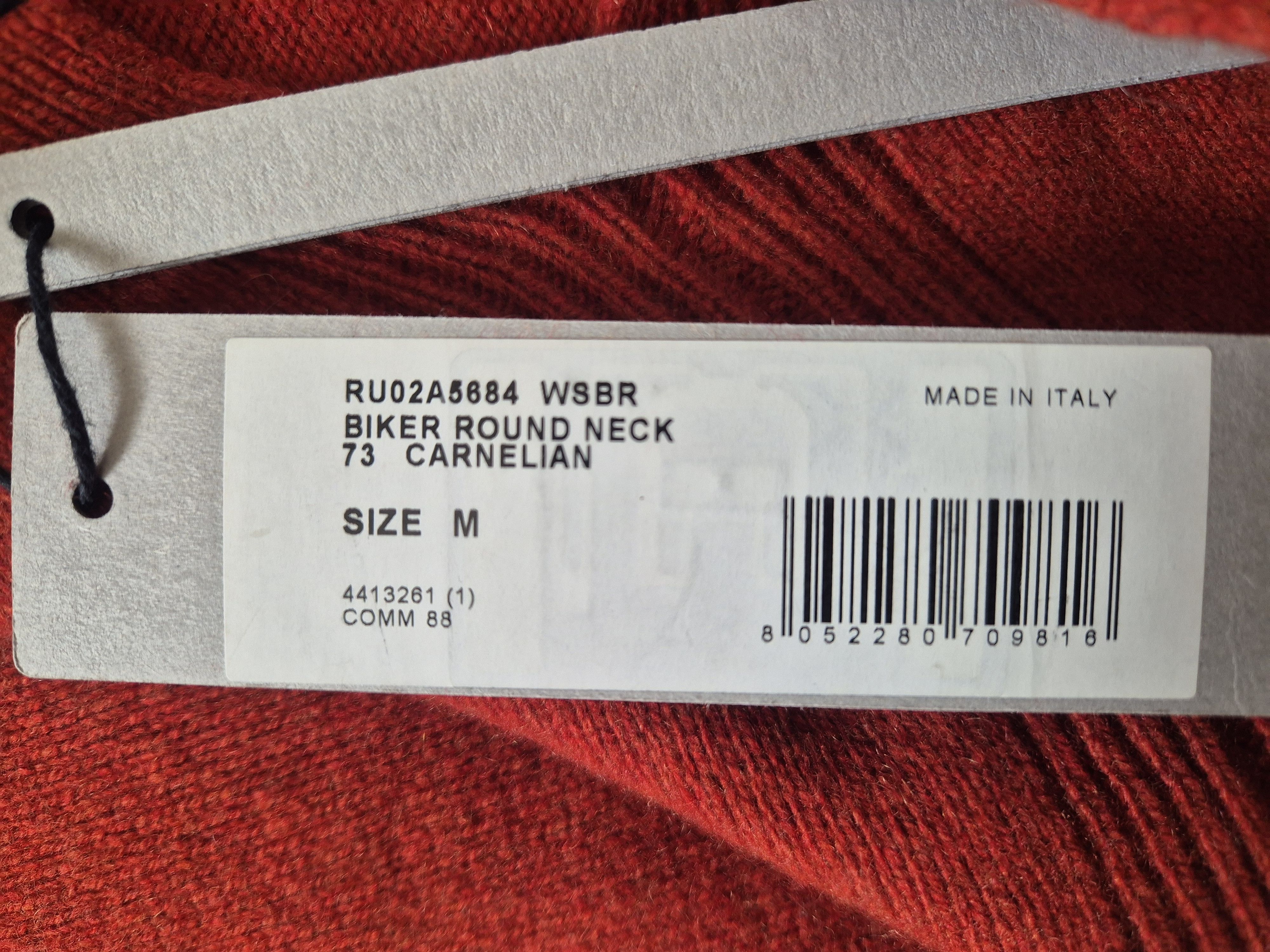 Rick Owens Rick Owens biker round neck cashmere (97%) sweatshirts new Size US M / EU 48-50 / 2 - 8 Thumbnail