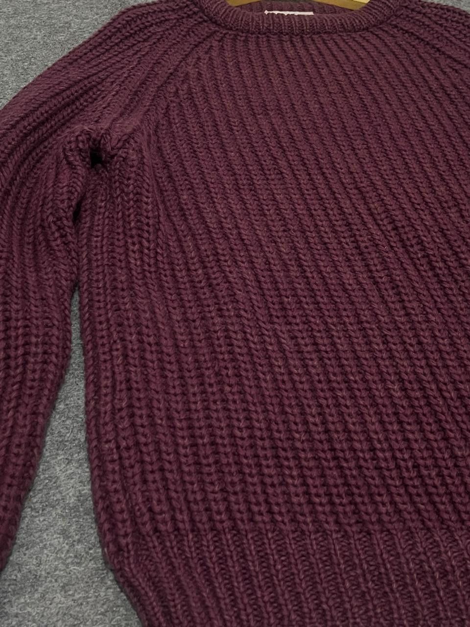 Paul Harnden Shoemakers The Cornish Woollen Co 100% Pure Lambswool Raglan Sweater Size US XL / EU 56 / 4 - 4 Thumbnail