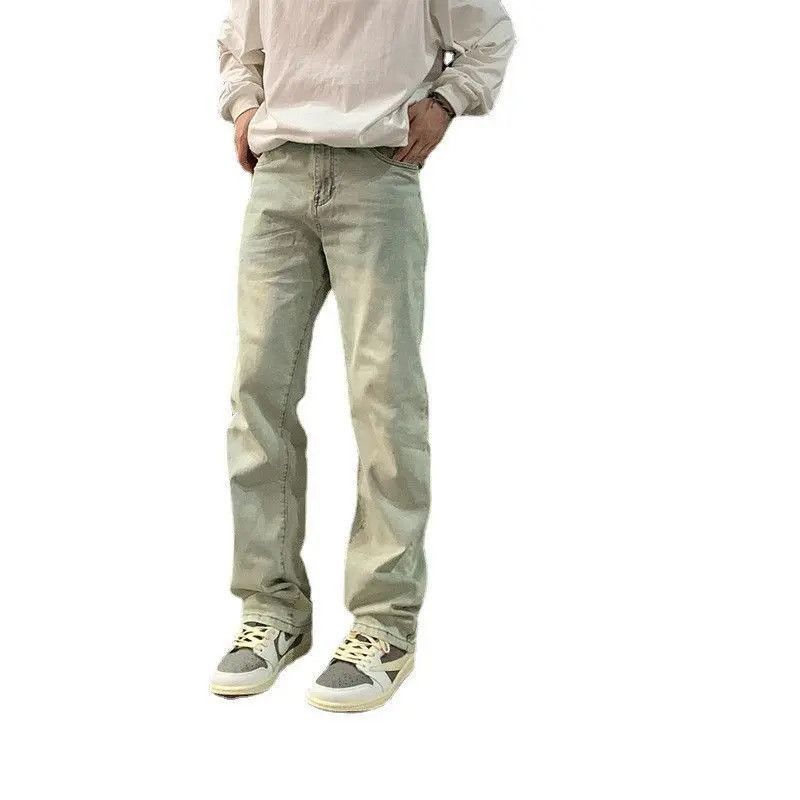 Japanese Brand Retro straight tube mud dyed jeans Size US 32 / EU 48 - 4 Thumbnail