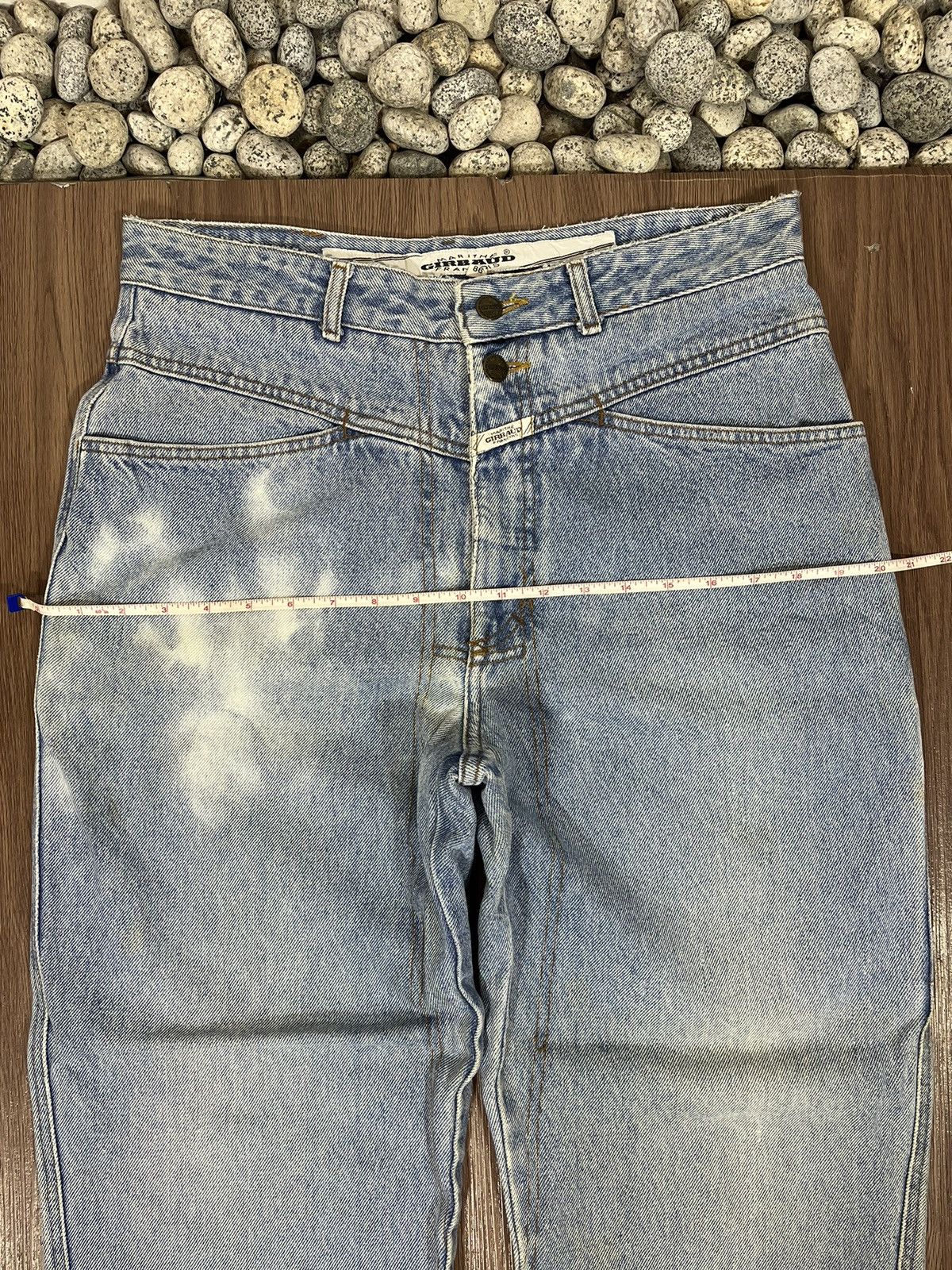 Marithe + Francois Girbaud Marithé François Girbaud Vintage Stone Washed Jeans Size US 33 - 17 Thumbnail