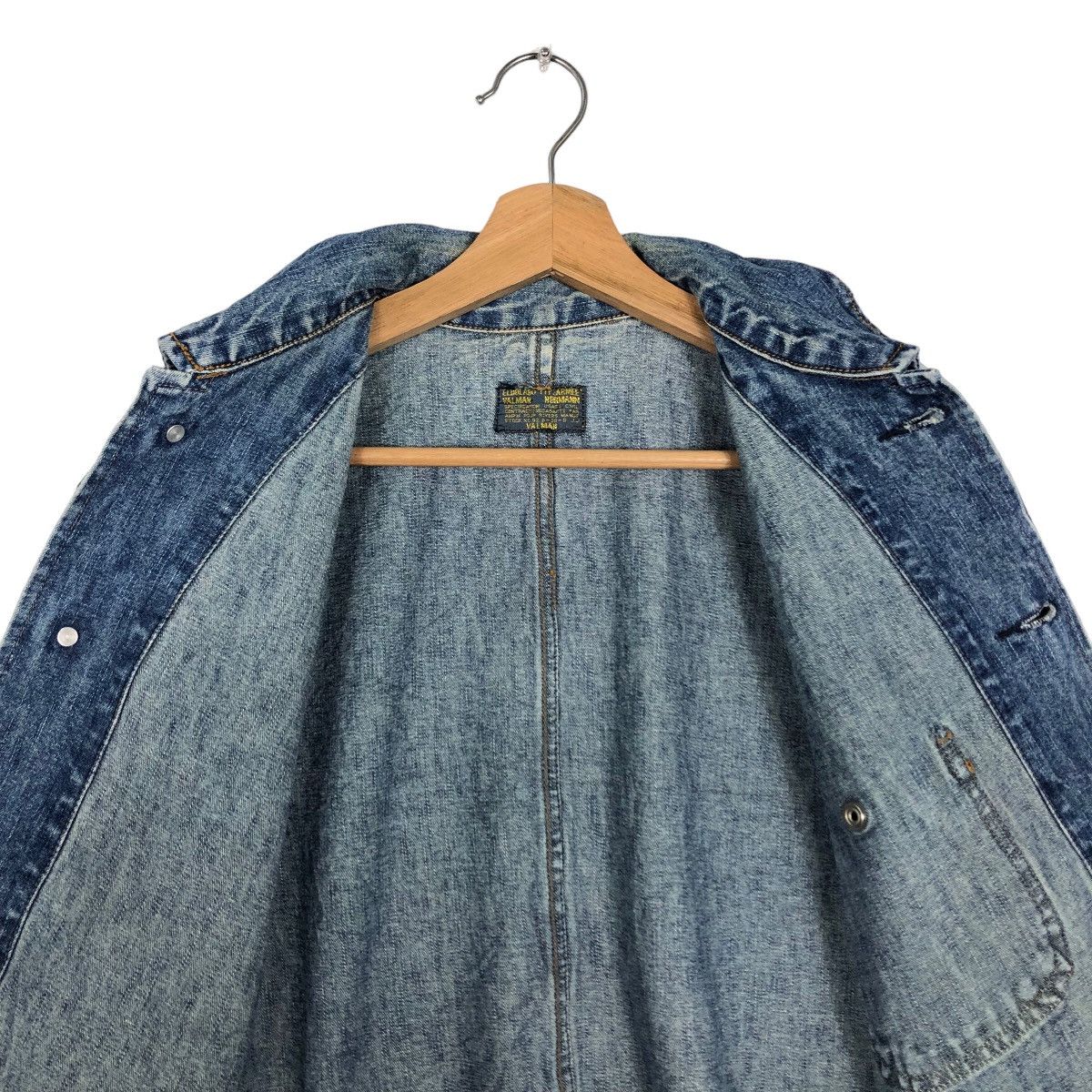 Buzz Rickson's 🔥80’s Denim Work Hikory Chore Jacket Valman Size US M / EU 48-50 / 2 - 11 Thumbnail