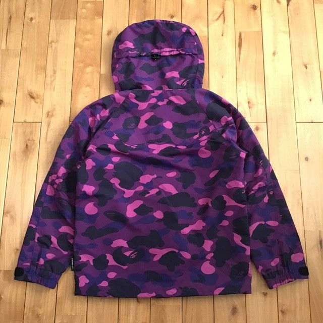 Bape Purple camo BAPE hoodie snowboard jacket a bathing ape Size US S / EU 44-46 / 1 - 3 Thumbnail
