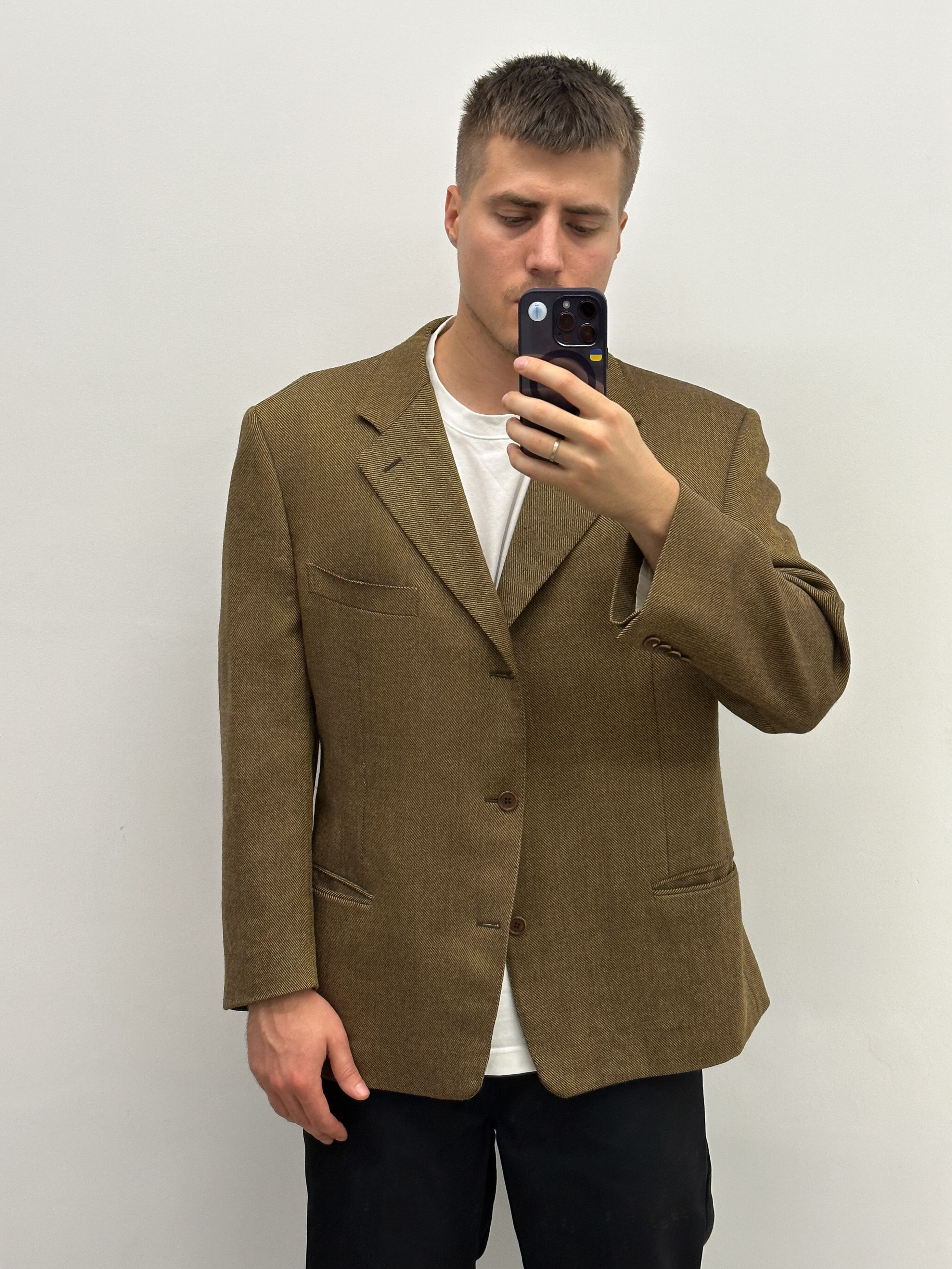 Canali × Vintage Vintage Canali Blazer Jacket Size 42R - 3 Thumbnail
