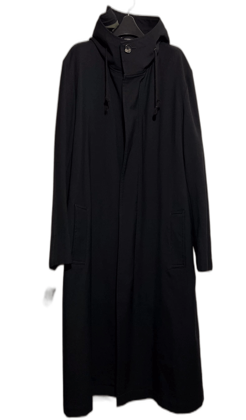 Yohji Yamamoto yohji yamamoto men's reversible hooded coat Size US M / EU 48-50 / 2 - 1 Thumbnail