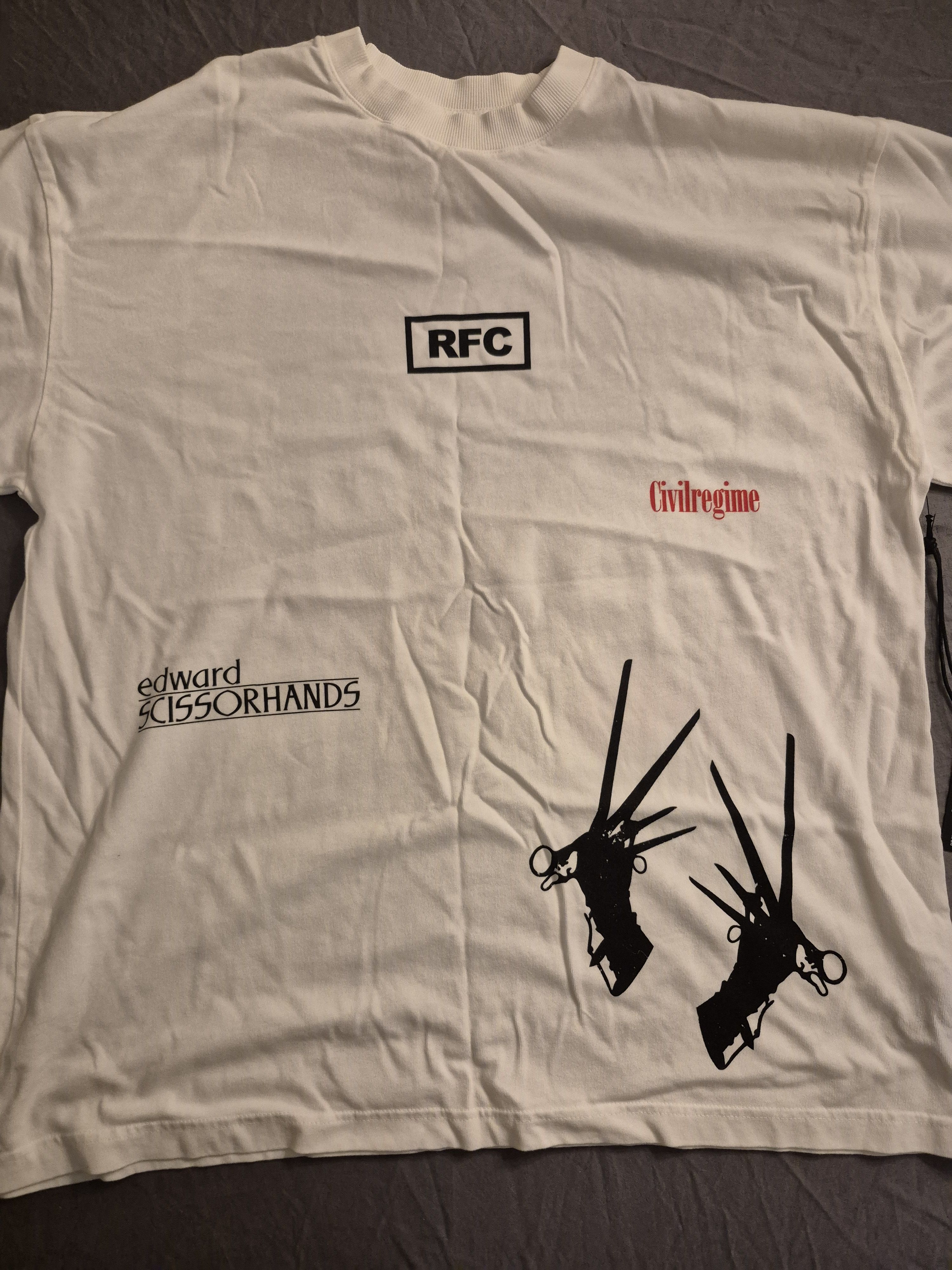 Civil Regime Civil Regime x Edward Scissorhands Collab Tee Size XL Size US XL / EU 56 / 4 - 6 Thumbnail