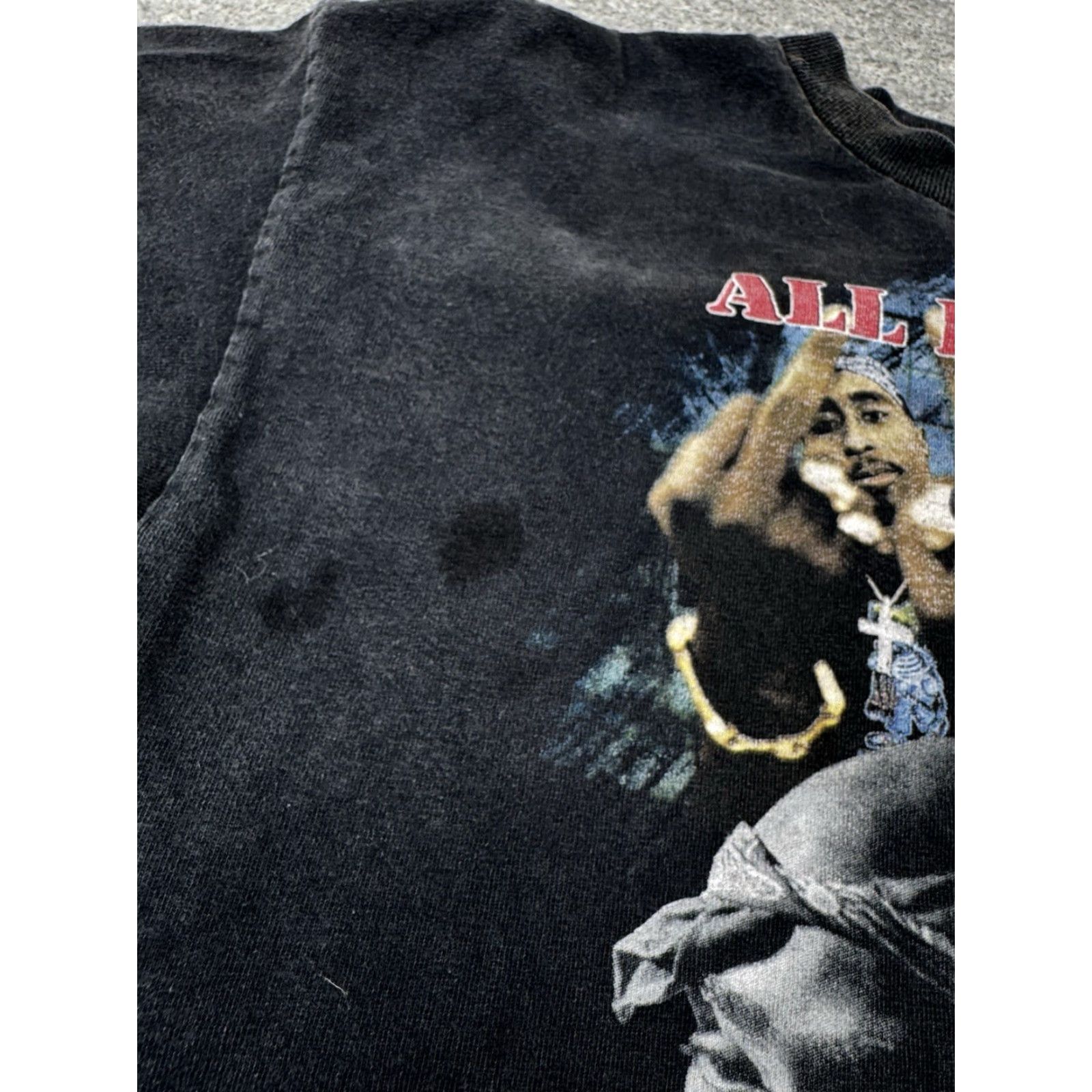 Bravado Tupac All Eyes On Me Rap T Shirt Adult Medium Black Short Sleeve Mens M Hip Hop Music Retro Bravado Size US M / EU 48-50 / 2 - 3 Thumbnail