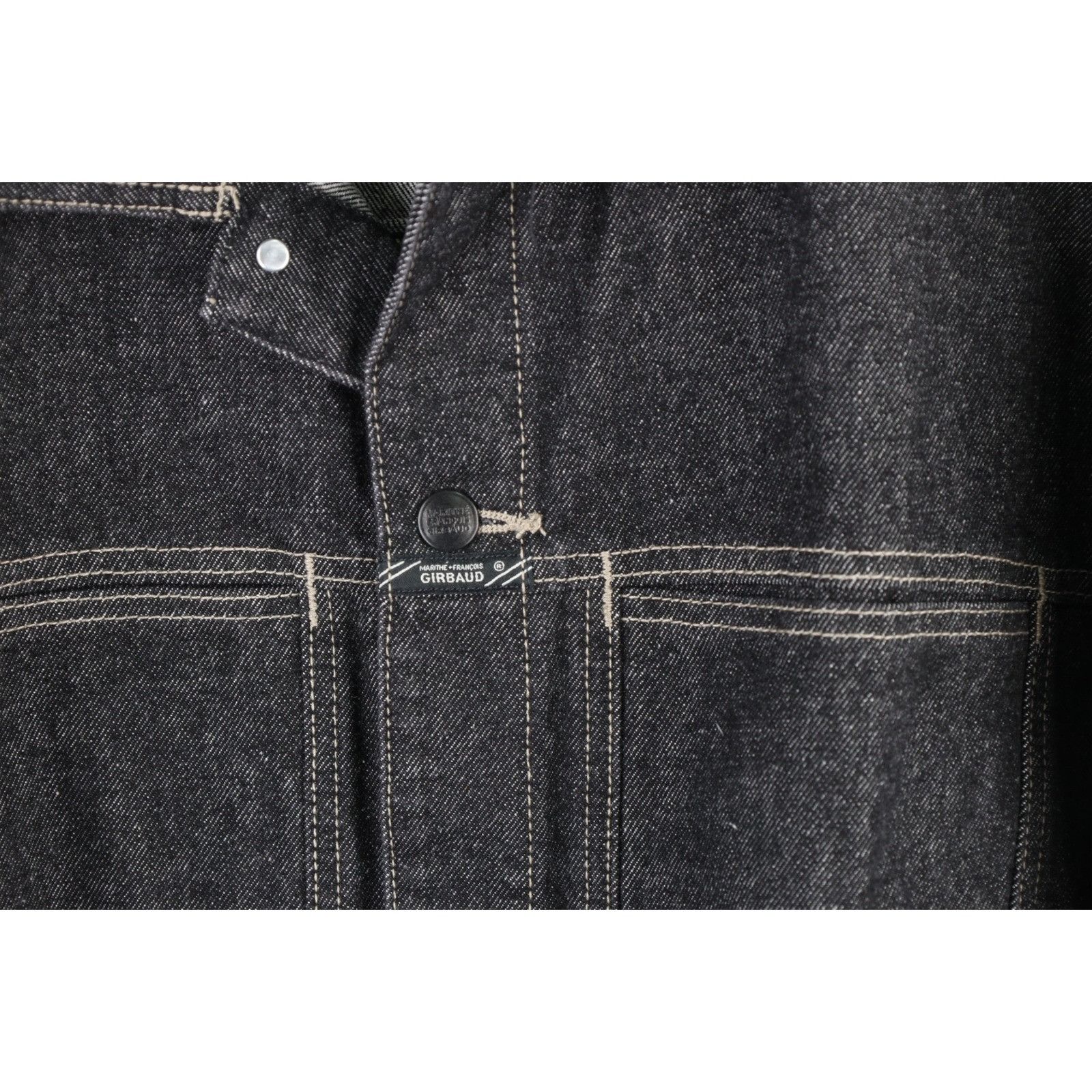 Marithe + Francois Girbaud × Vintage NOS Vintage 90s Marithe Francois Girbaud Denim Jacket Size US L / EU 52-54 / 3 - 5 Thumbnail