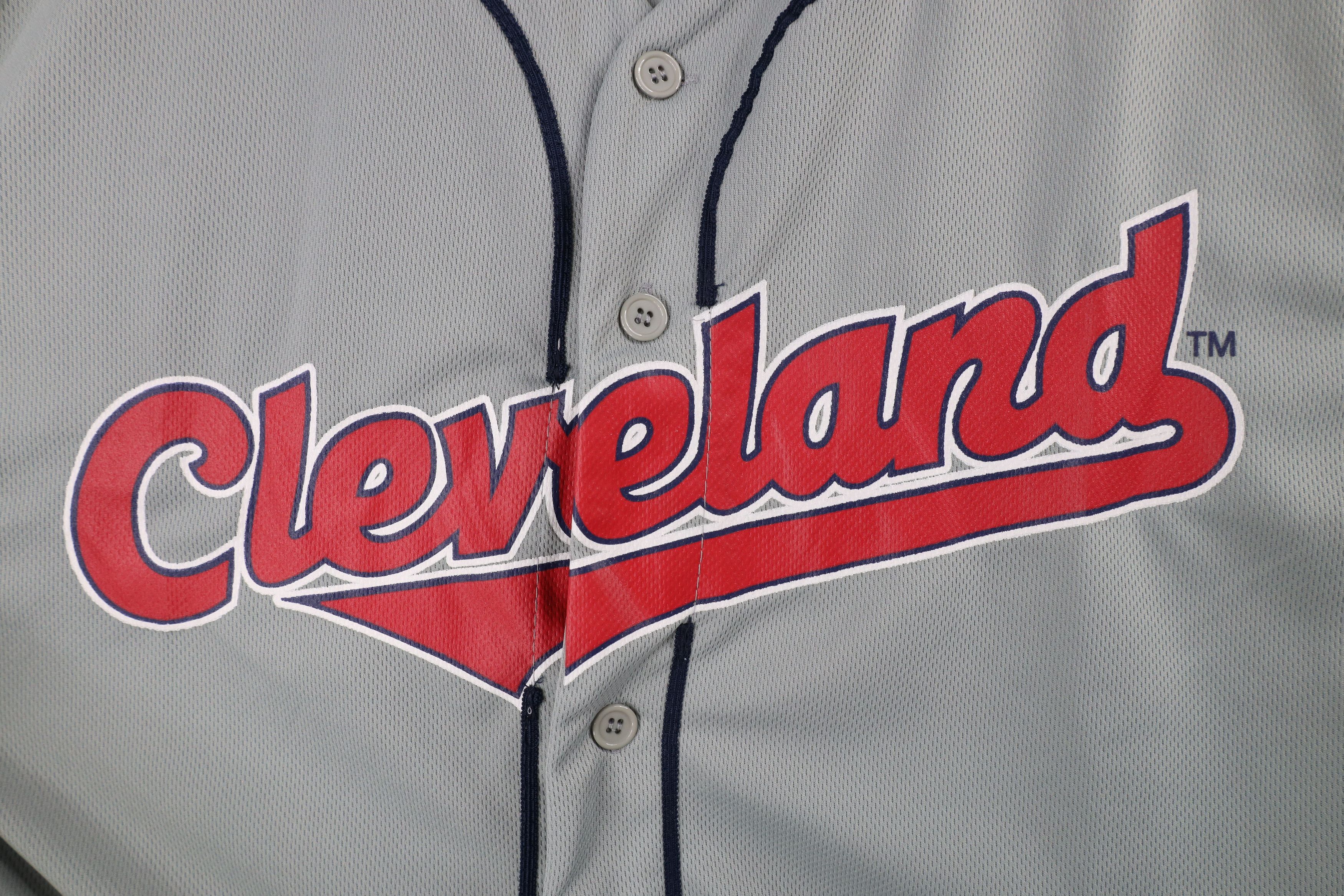 Vintage Vintage Hargrove Cleveland Indians Baseball Jersey Gray #21 Size US XL / EU 56 / 4 - 4 Thumbnail